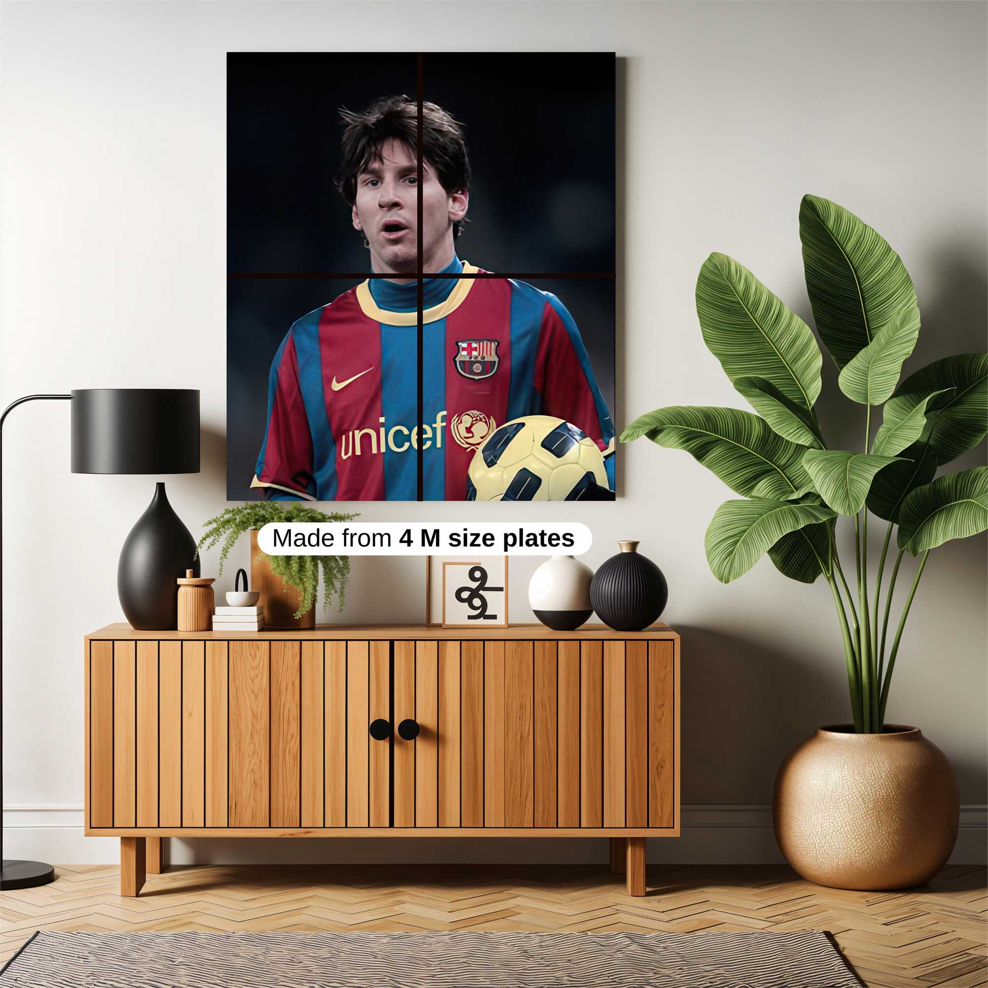 Messi Majestic Safe Wall Magnetic / M