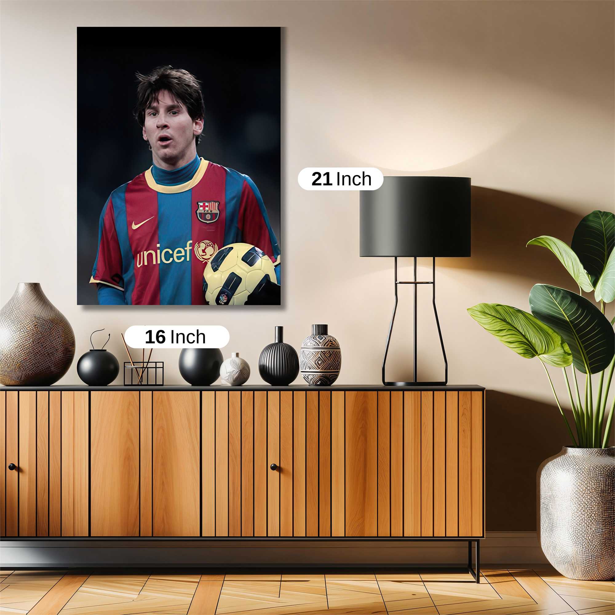 Messi Majestic Safe Wall Magnetic / M