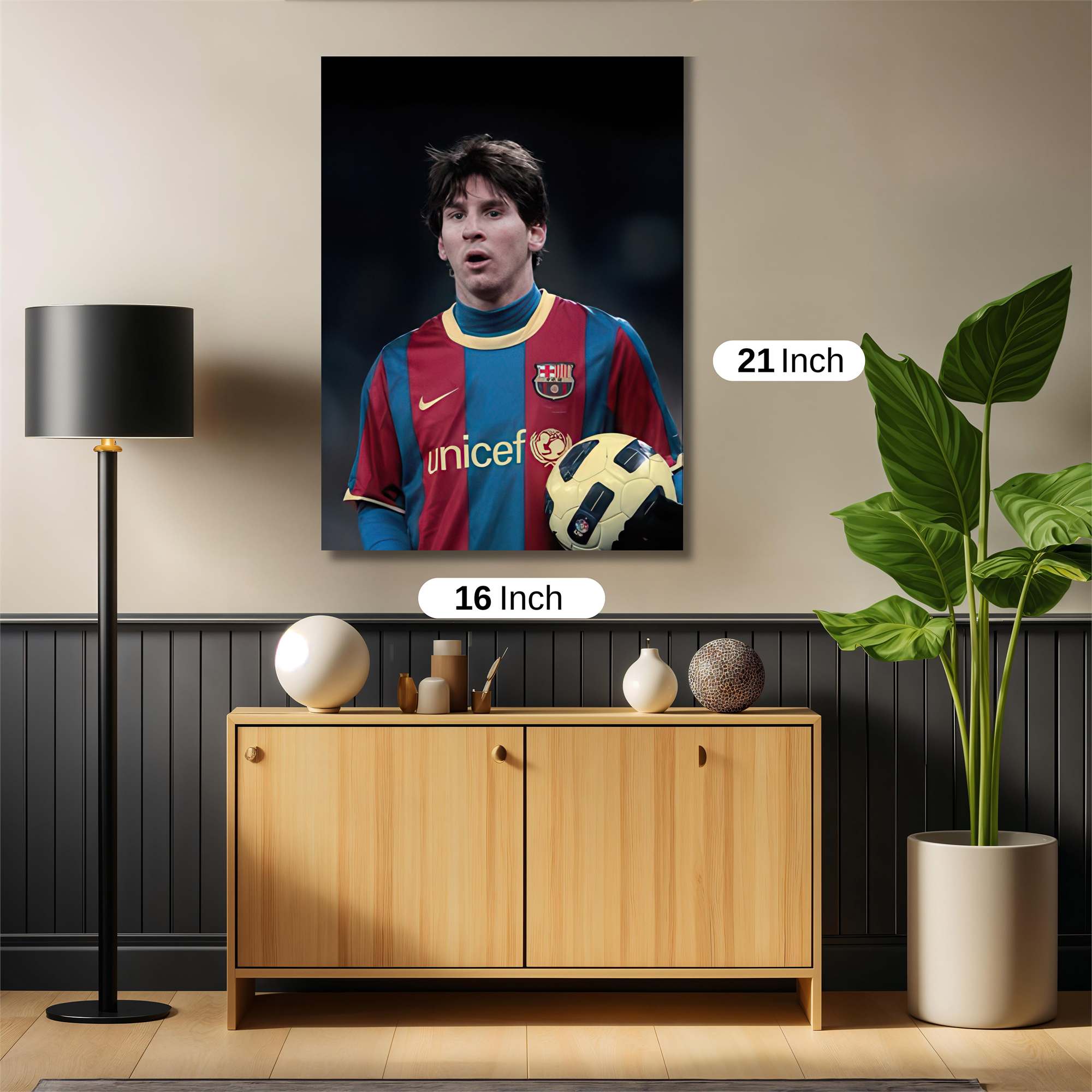 Messi Majestic Safe Wall Magnetic / M
