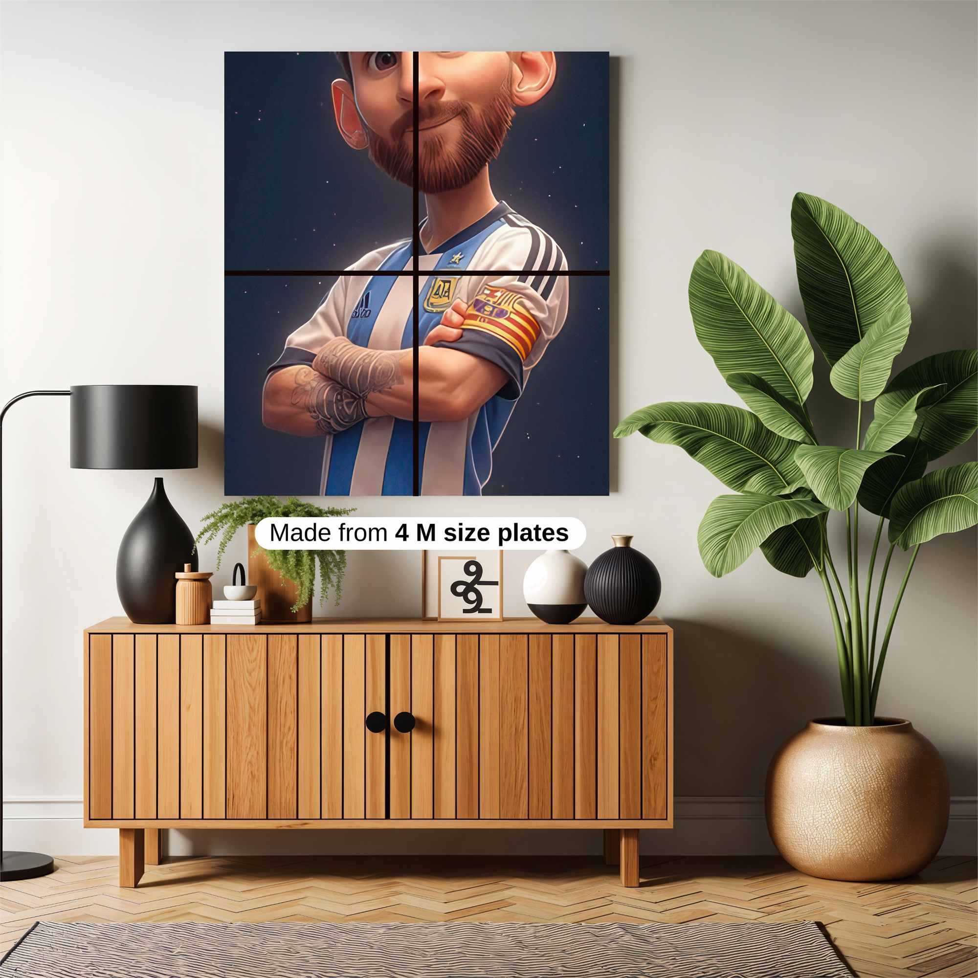 Messi Majestic Safe Wall Magnetic / M