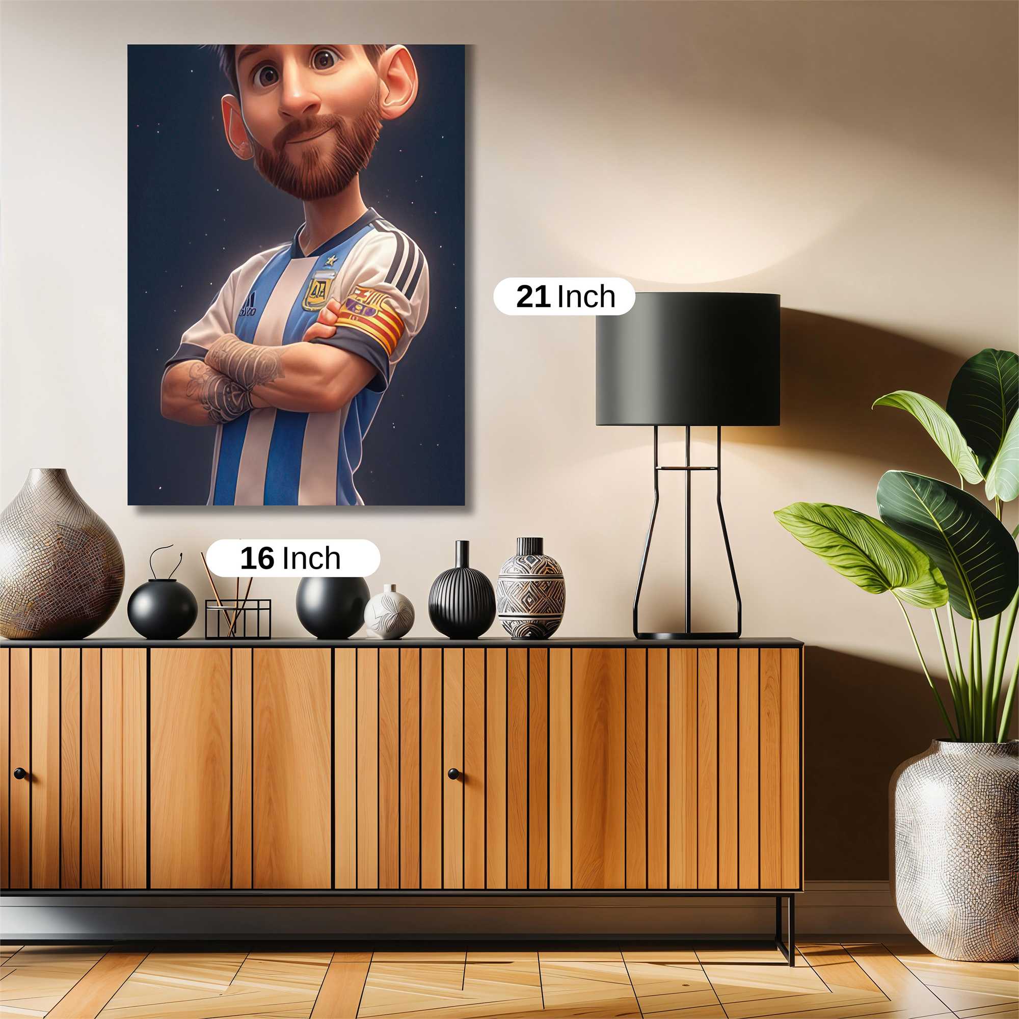Messi Majestic Safe Wall Magnetic / M