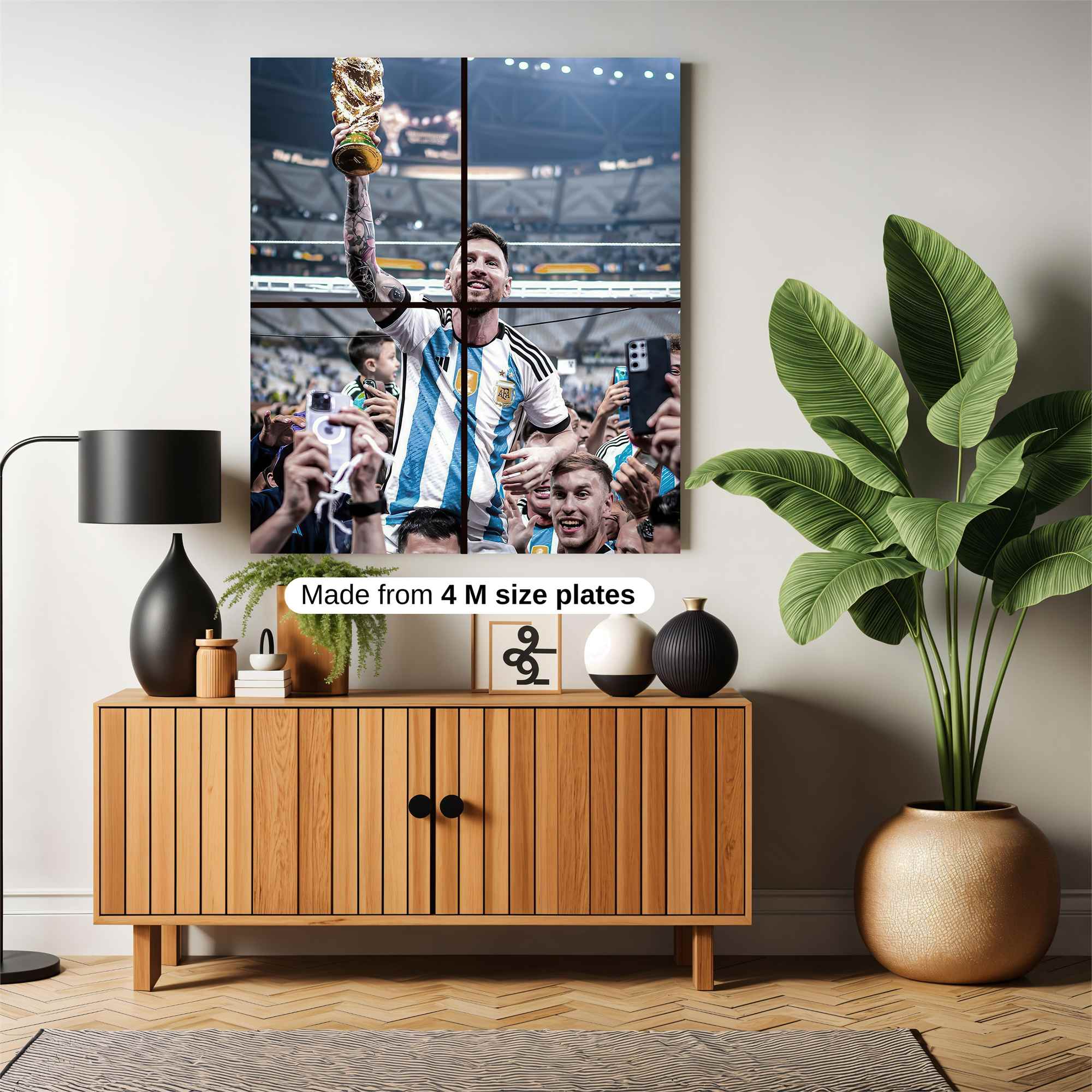 Messi Triumphant Safe Wall Magnetic / M