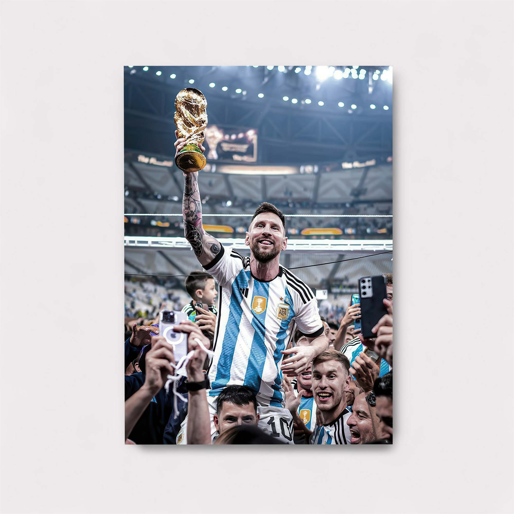 Messi Triumphant Safe Wall Magnetic / M