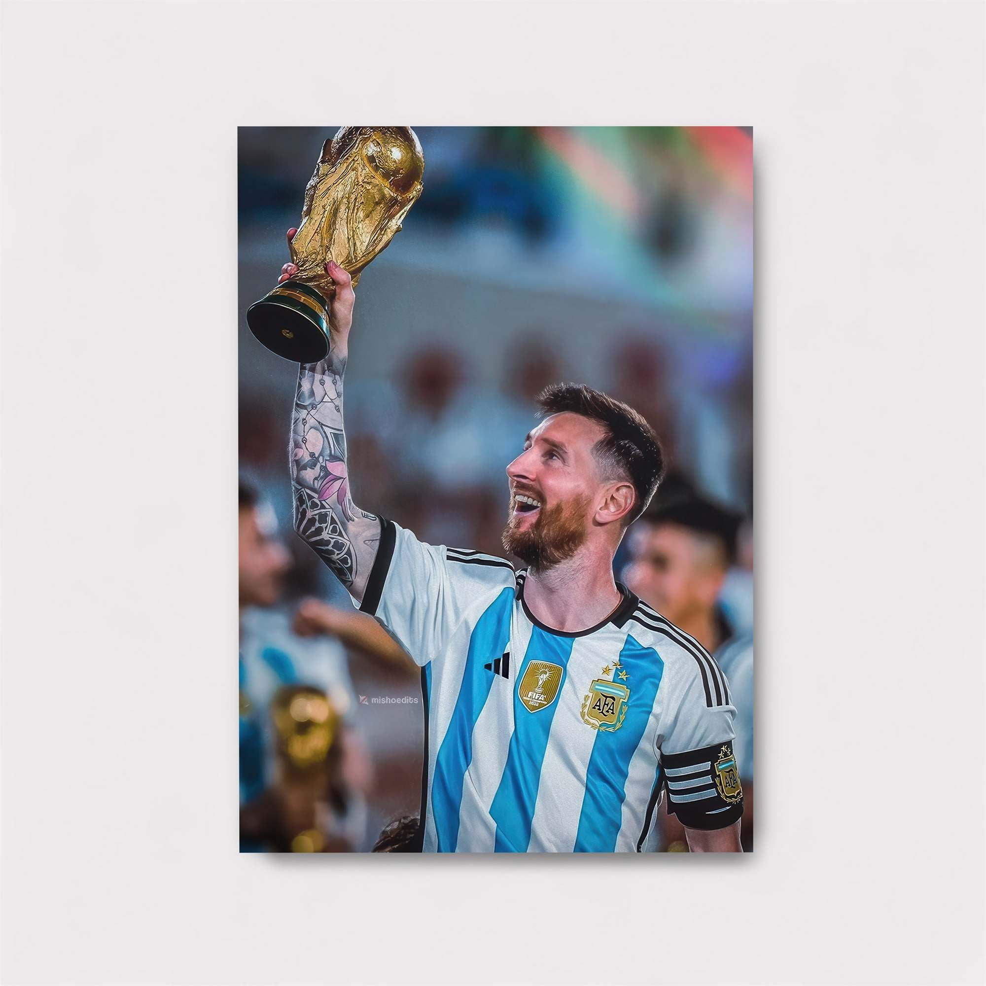 Messi Triumphant Safe Wall Magnetic / M
