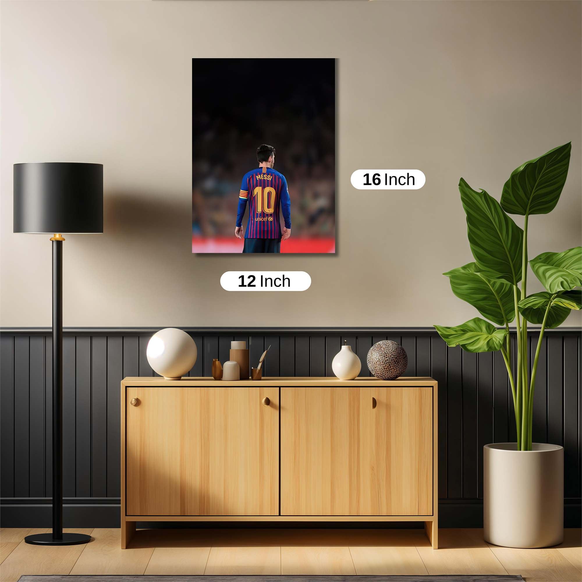 Messi Contemplative Safe Wall Magnetic / M