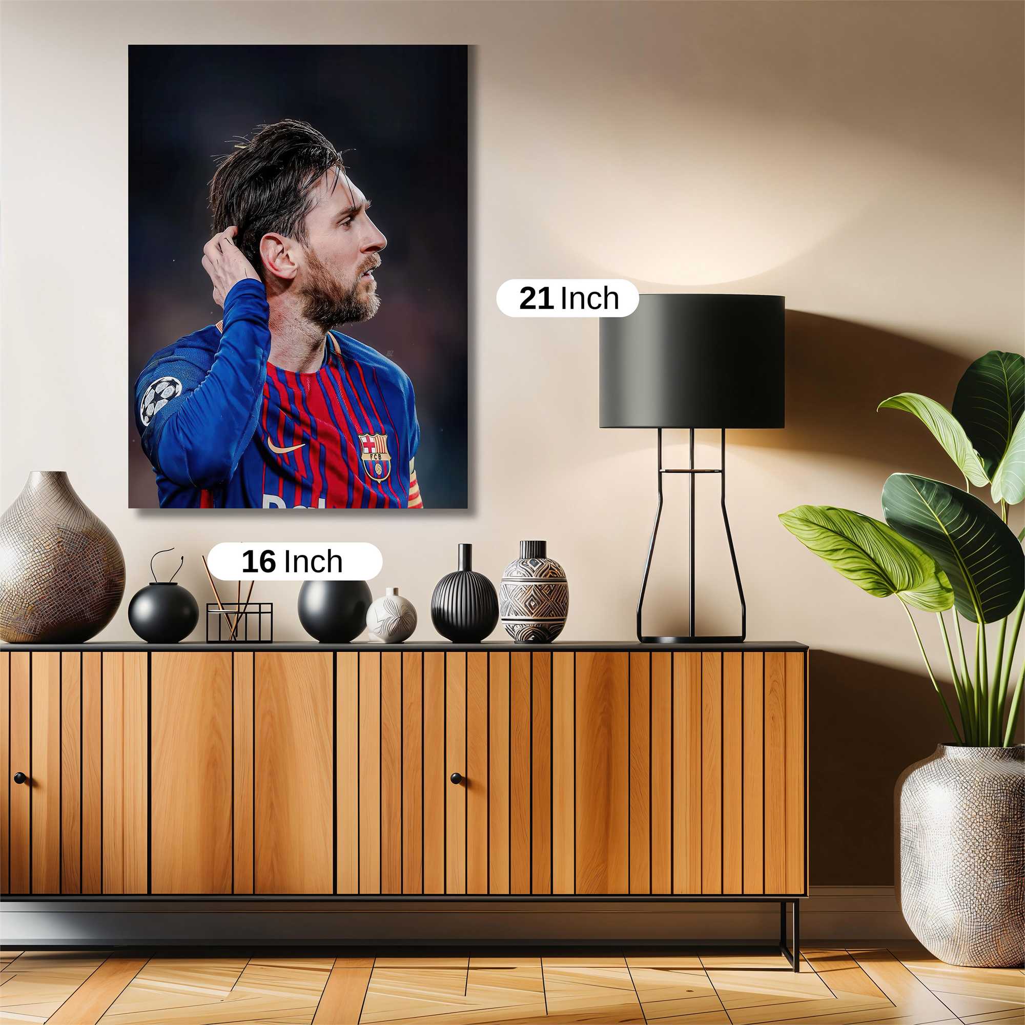 Messi Reflective Safe Wall Magnetic / M