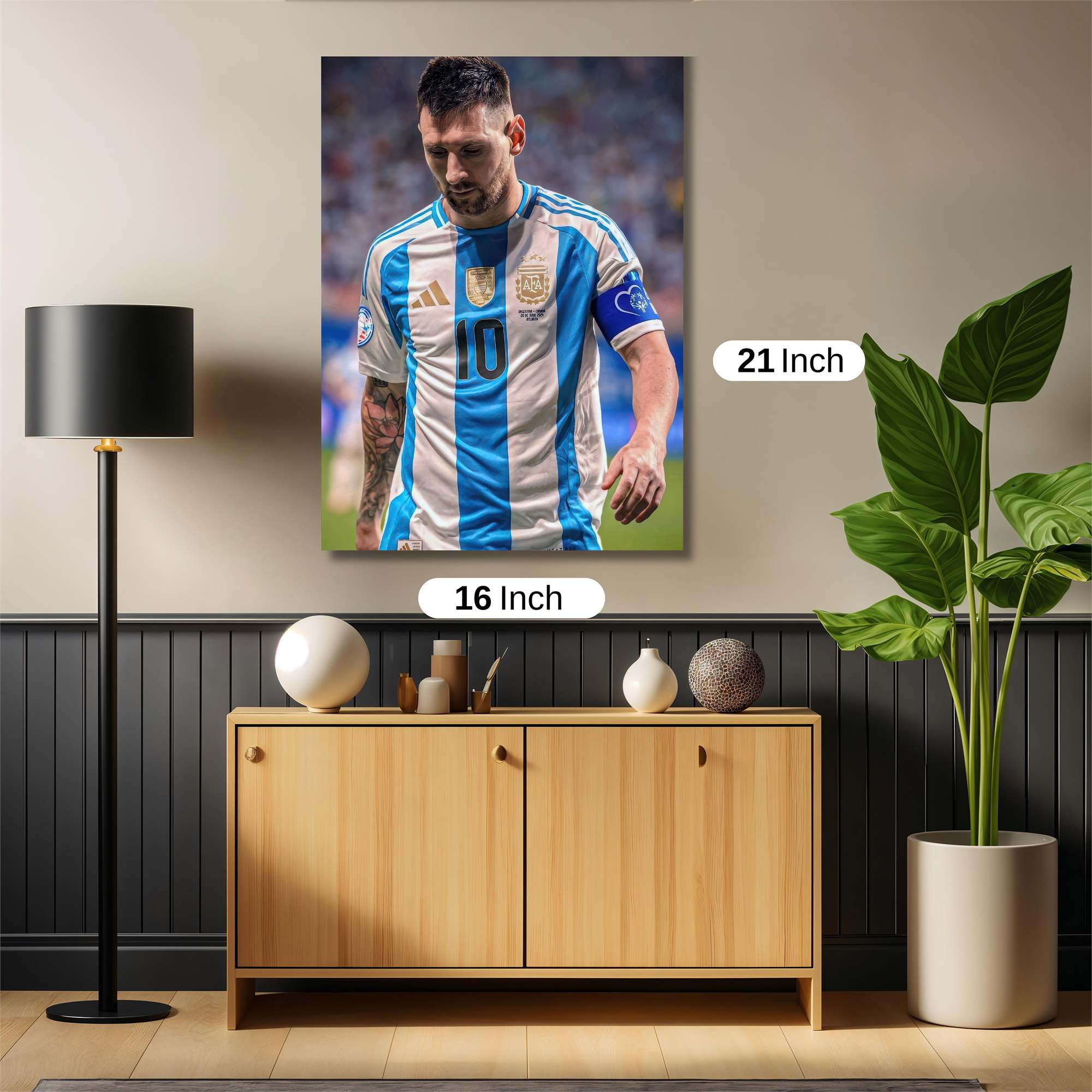 Messi Melancholy Safe Wall Magnetic / M