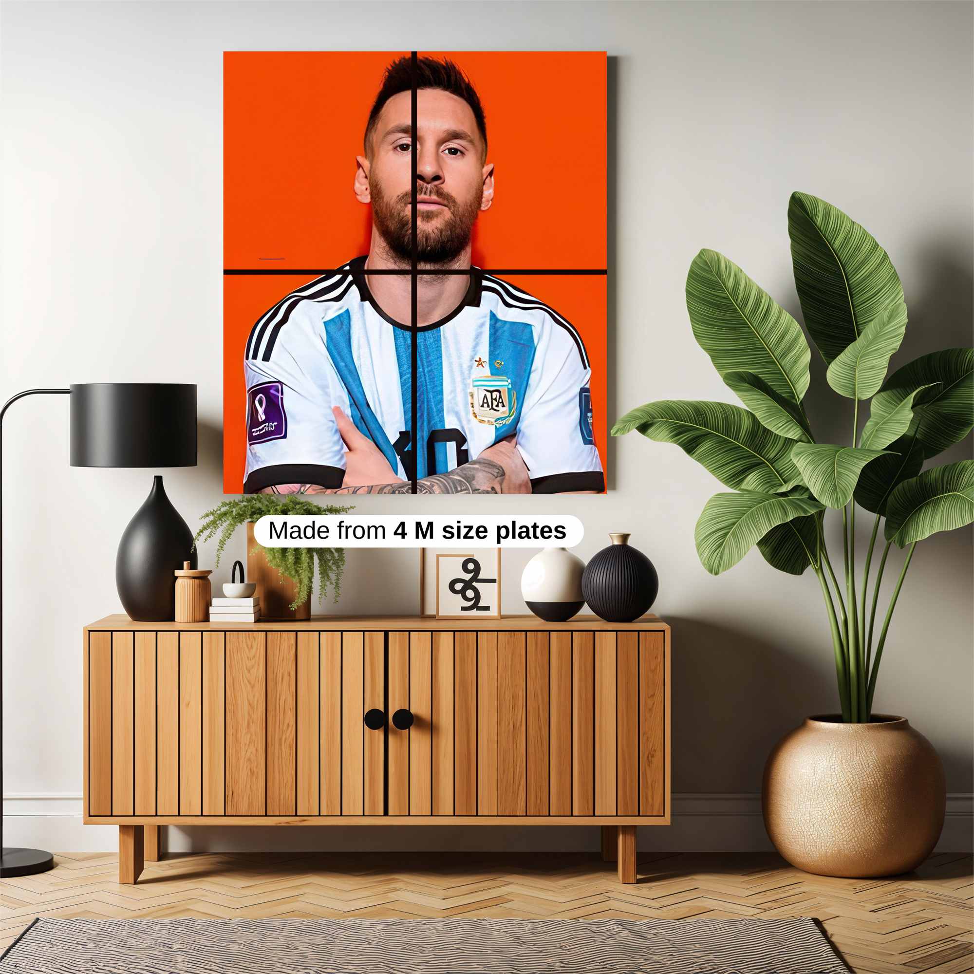 Messi Majestic Safe Wall Magnetic / M