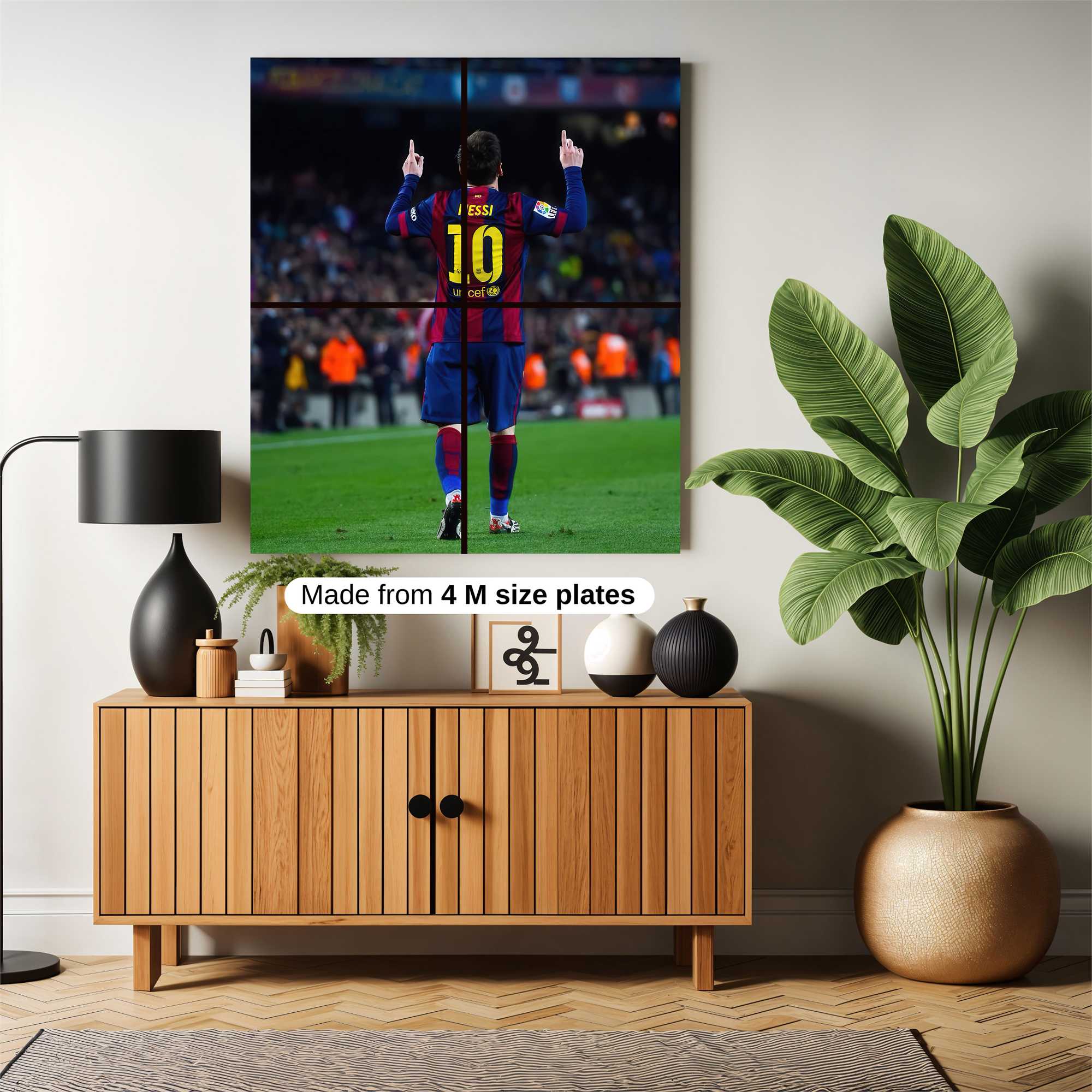 Messi Triumphant Safe Wall Magnetic / M
