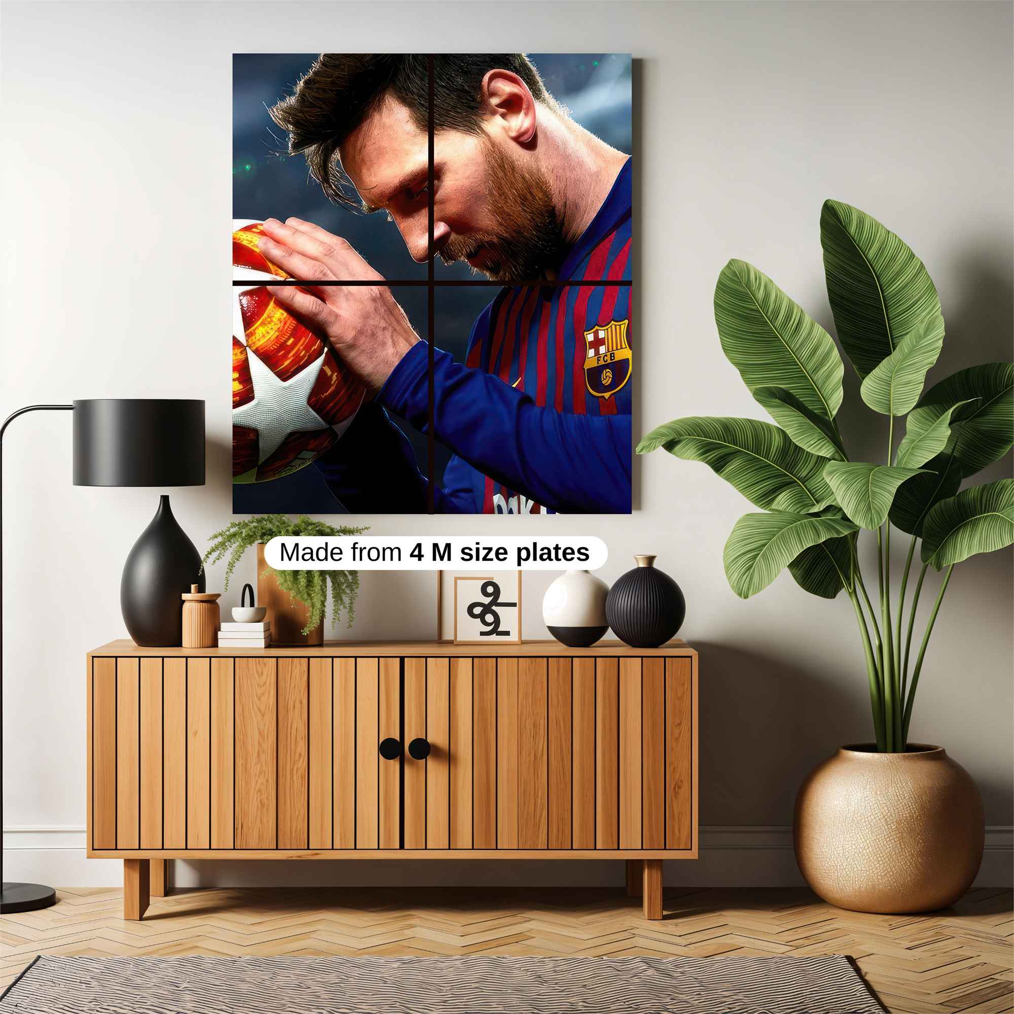 Messi Triumphant Safe Wall Magnetic / M