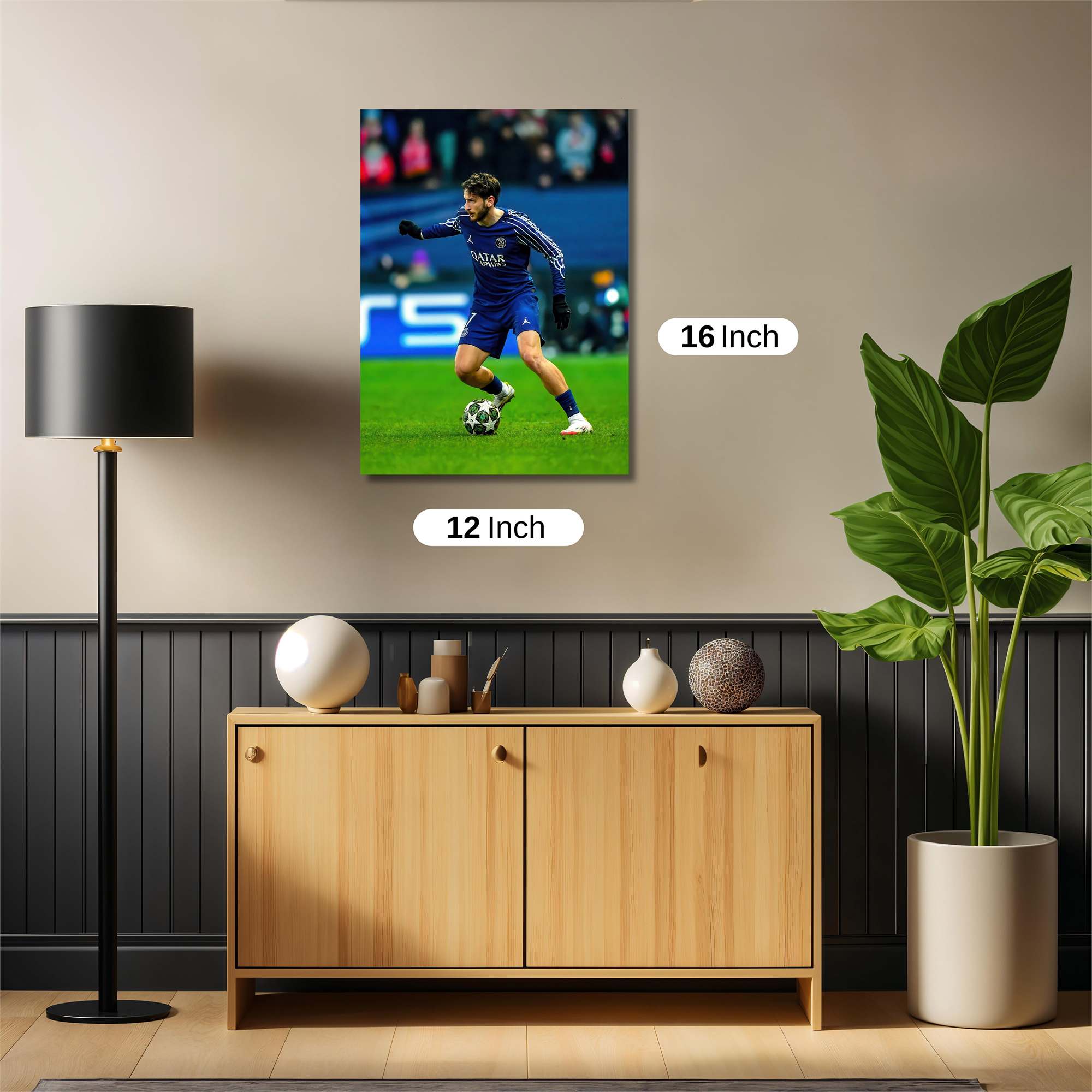 Messi Dynamic Safe Wall Magnetic / M