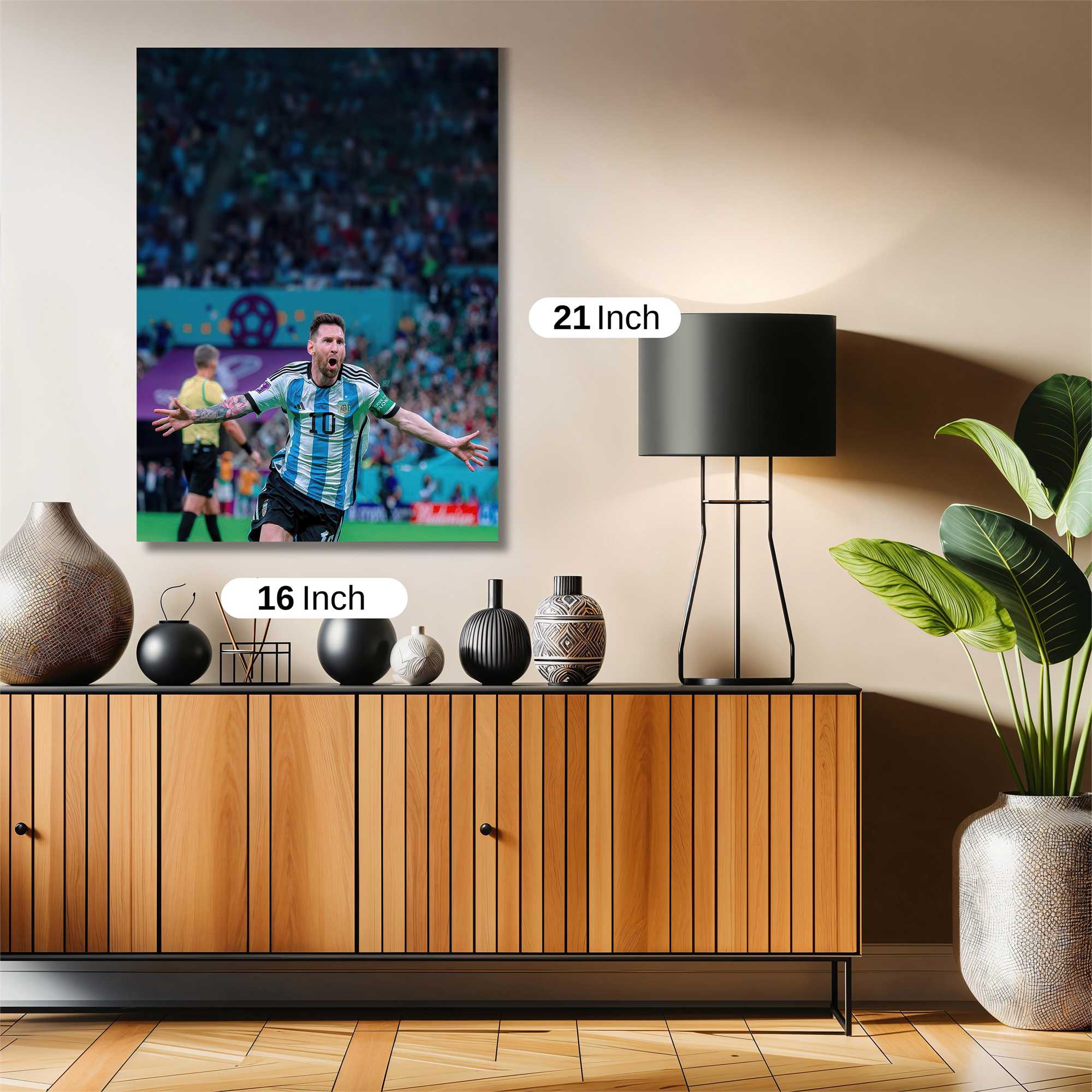 Messi Jubilant Safe Wall Magnetic / M