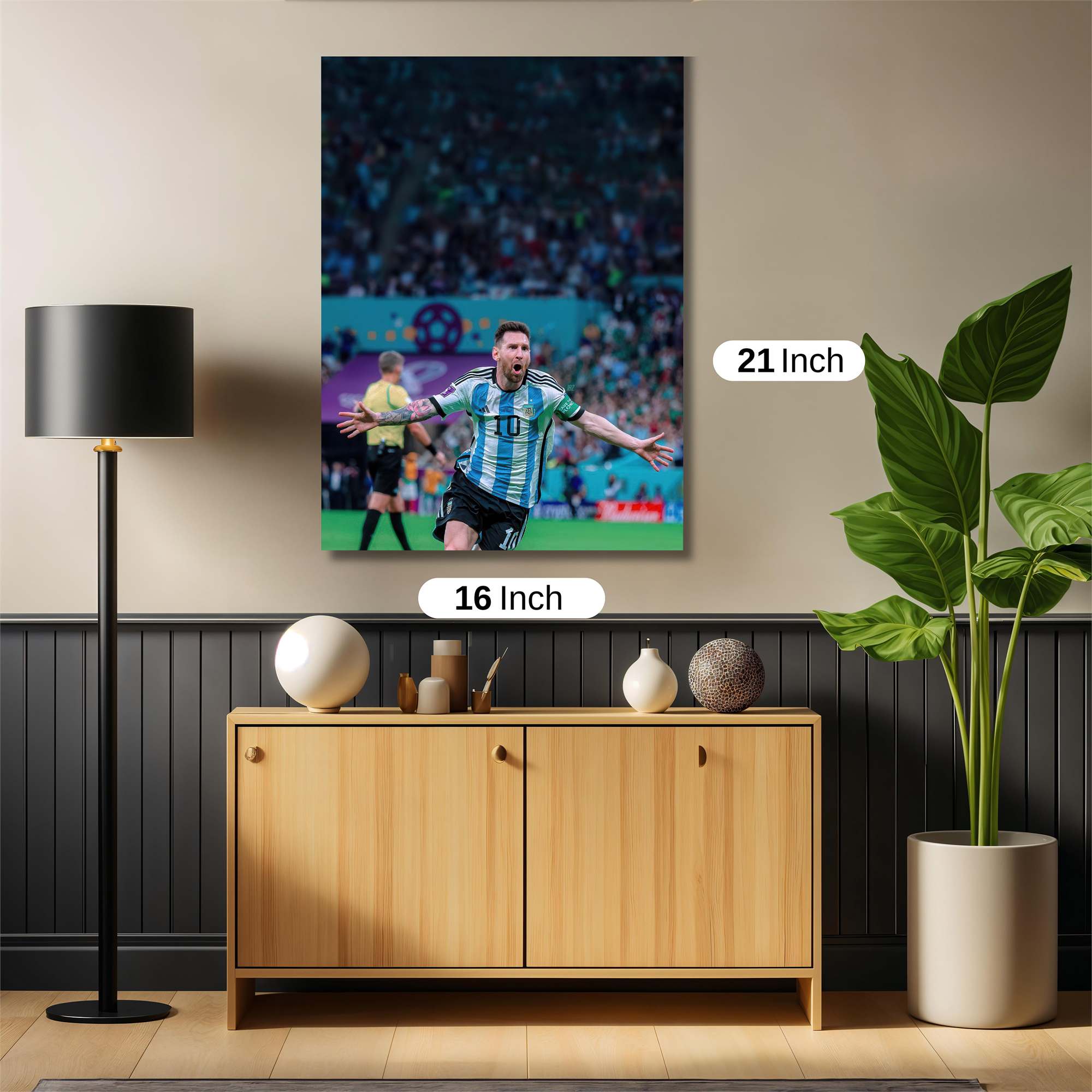 Messi Jubilant Safe Wall Magnetic / M