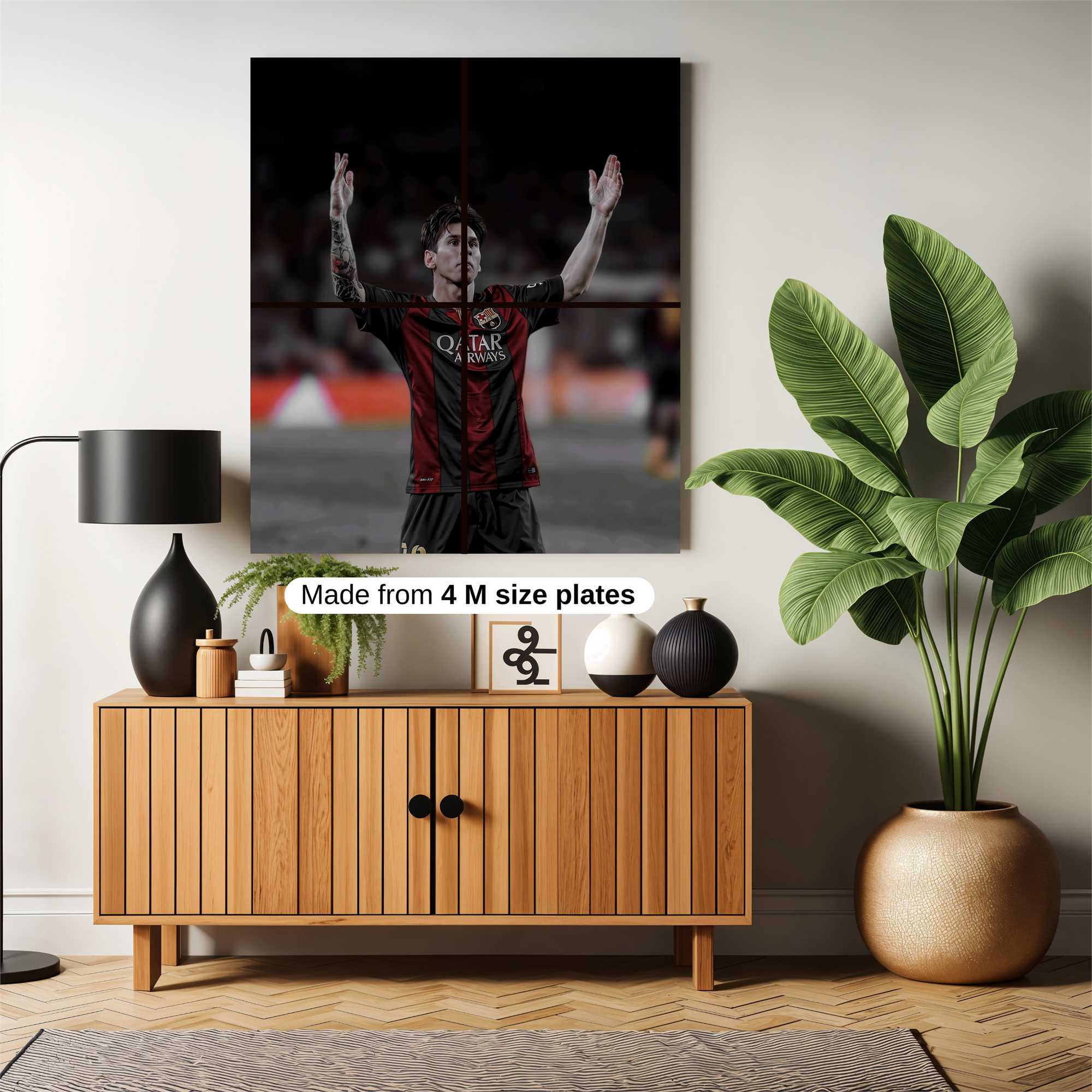 Messi Triumphant Safe Wall Magnetic / M