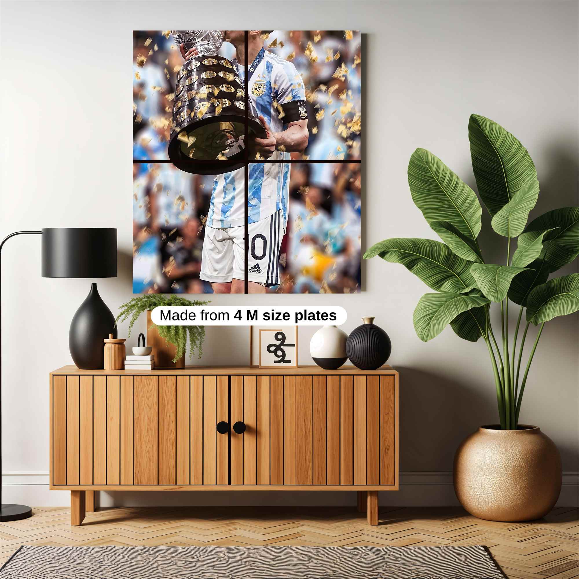 Messi Triumphant Safe Wall Magnetic / M