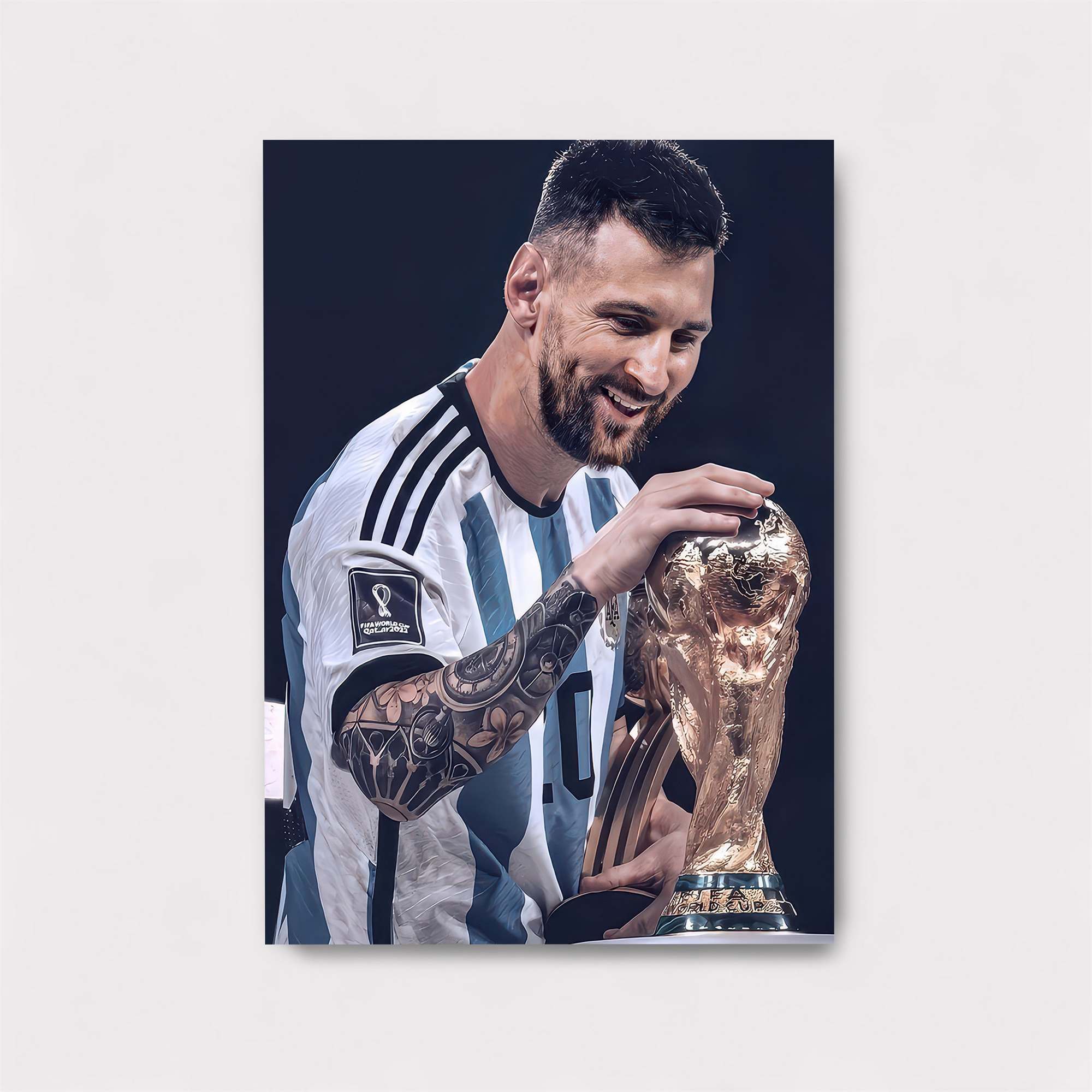 Messi Triumphant Safe Wall Magnetic / M