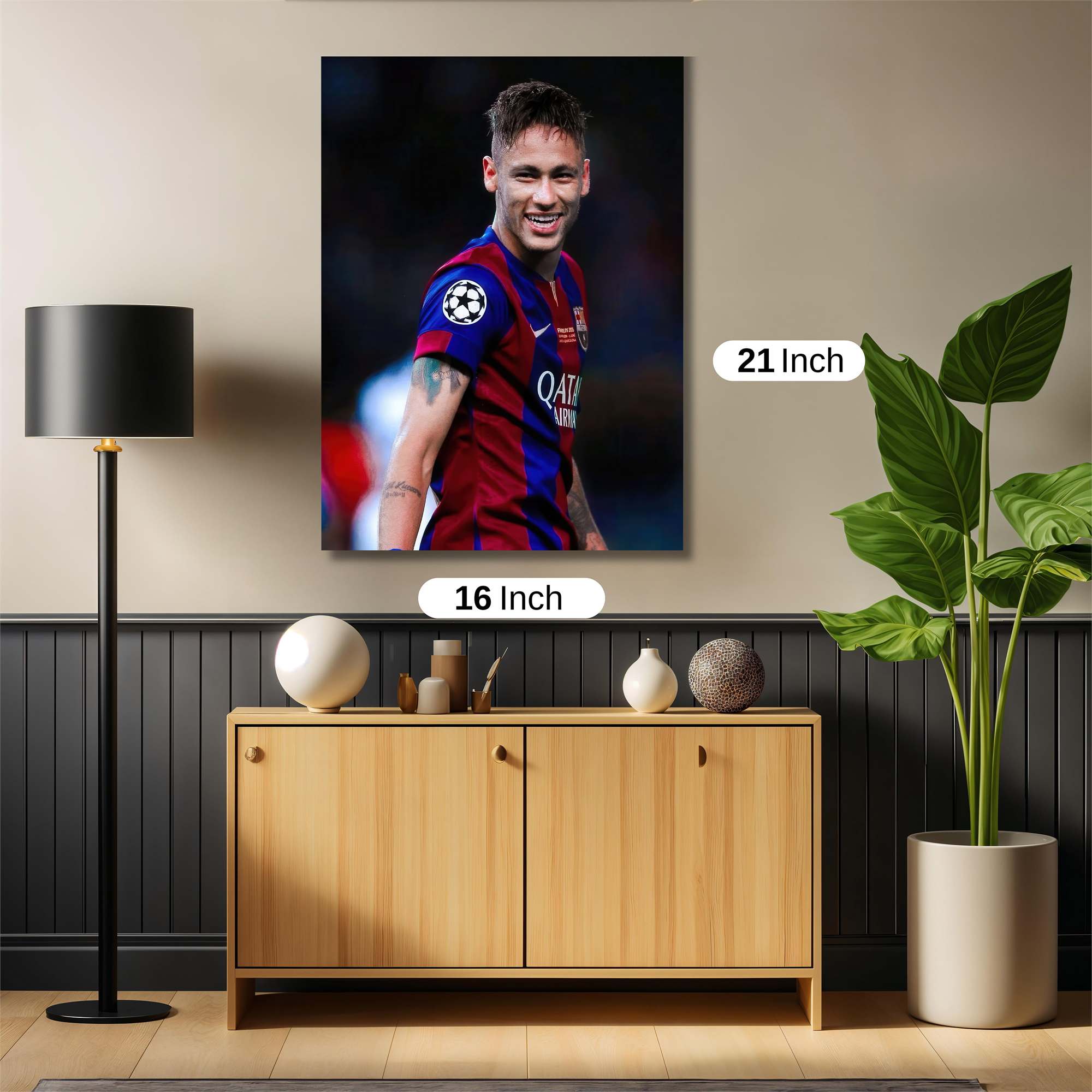 Neymar Ecstasy Safe Wall Magnetic / M
