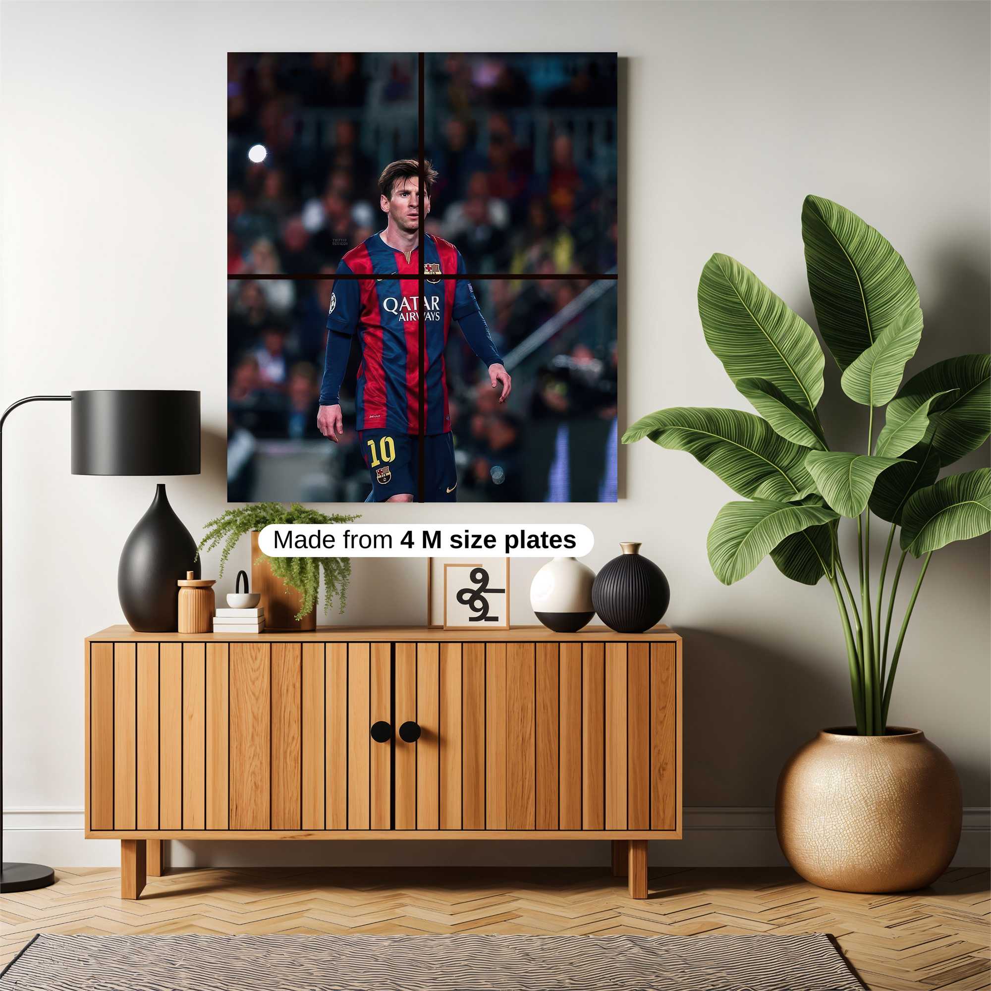 Messi Resolute Safe Wall Magnetic / M