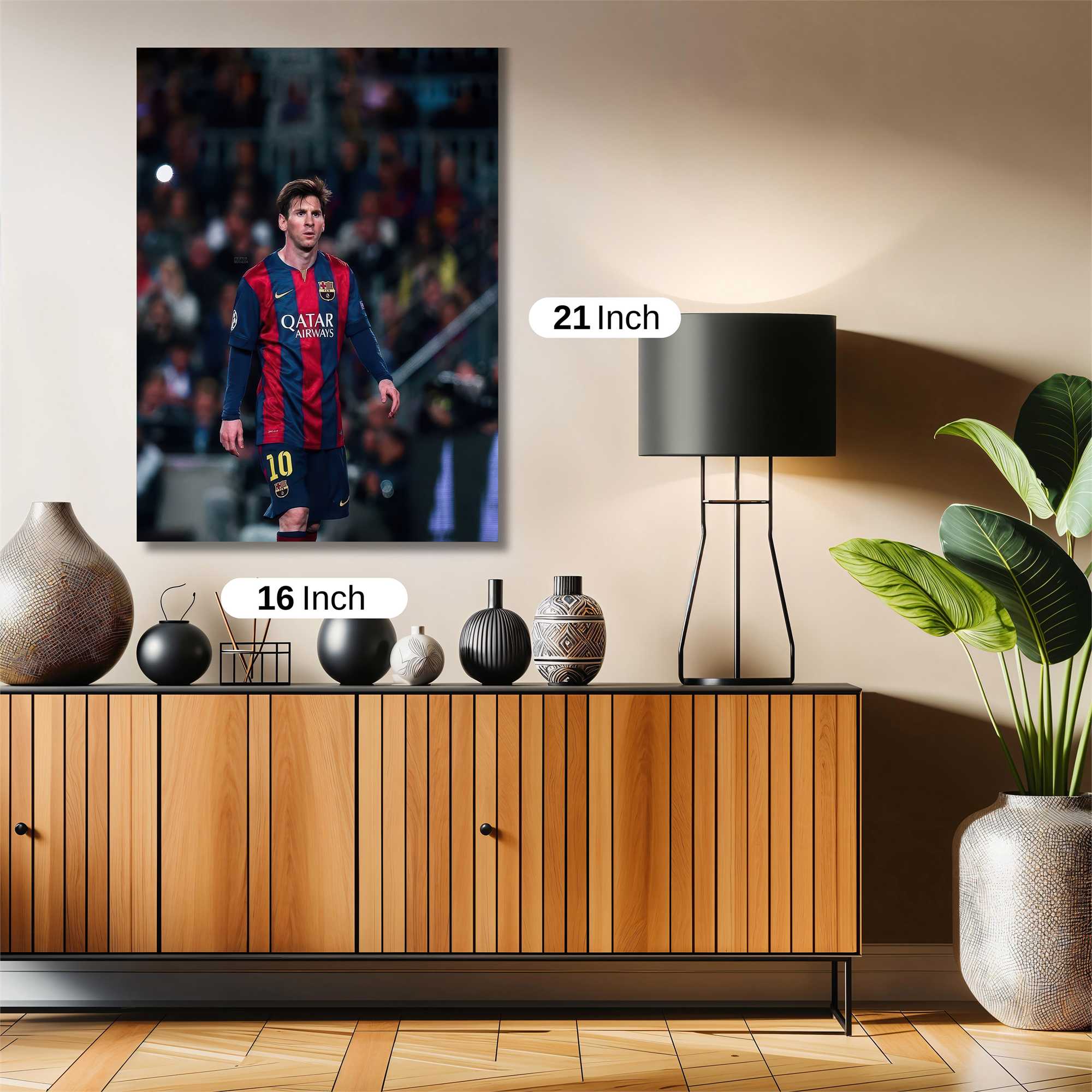 Messi Resolute Safe Wall Magnetic / M