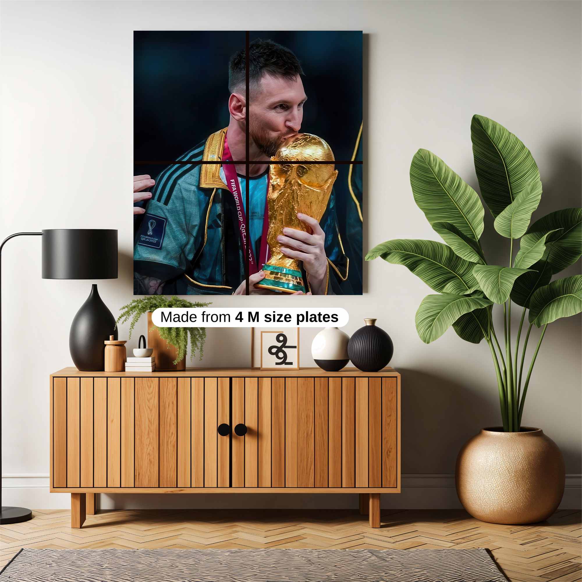 Messi Triumphant Safe Wall Magnetic / M