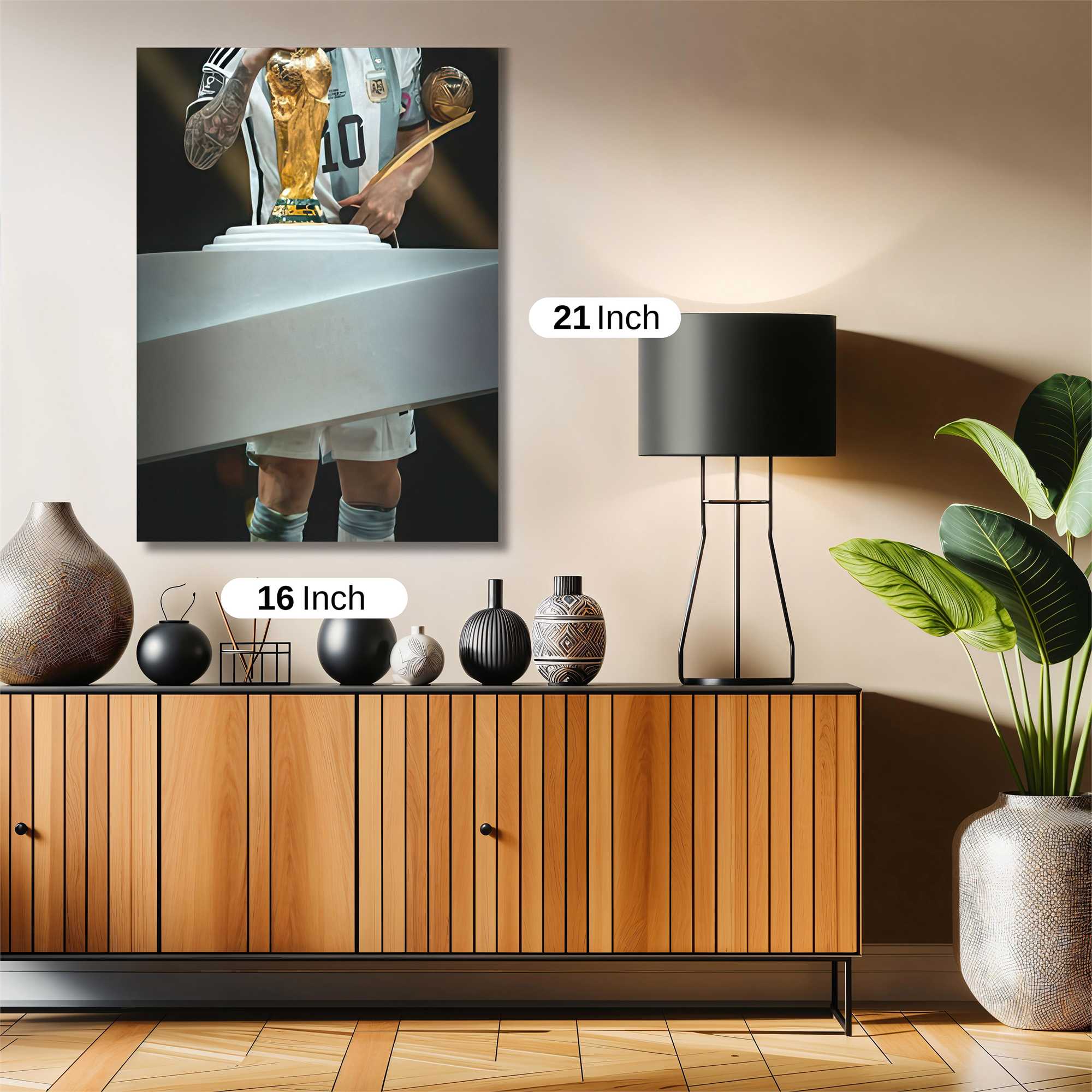 Messi Jubilant Safe Wall Magnetic / M