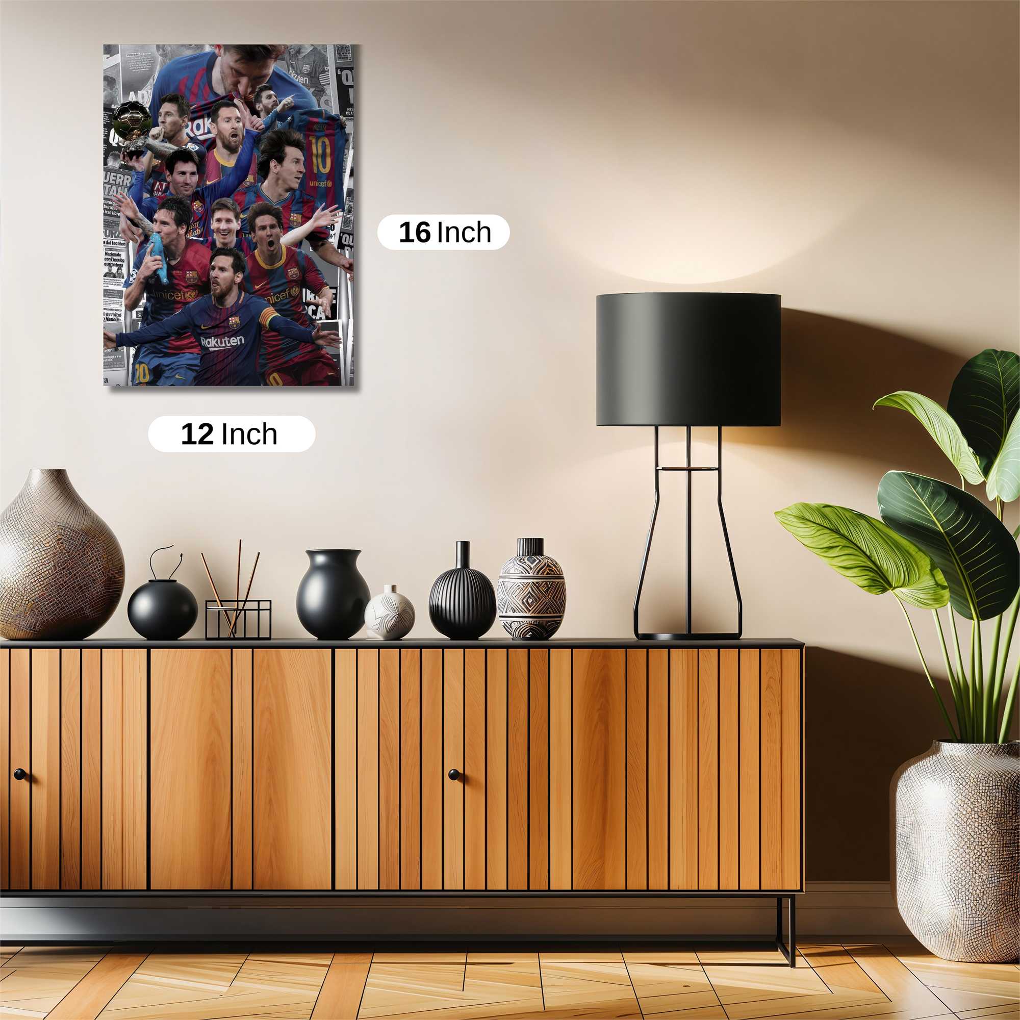 Messi Euphoria Safe Wall Magnetic / M