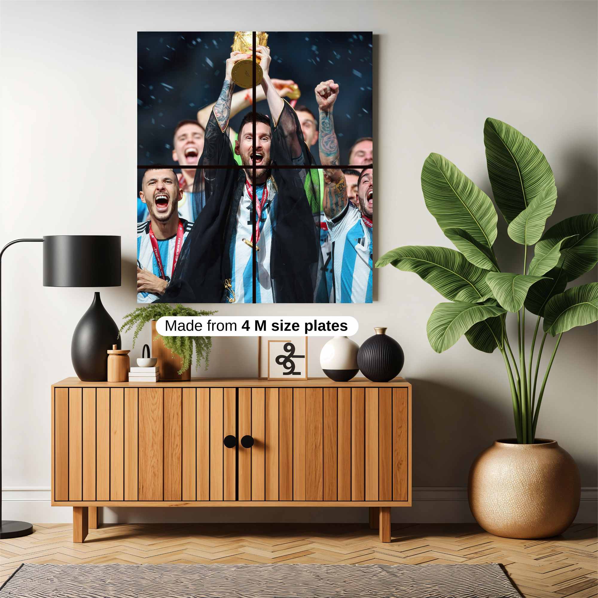 Messi Triumphant Safe Wall Magnetic / M