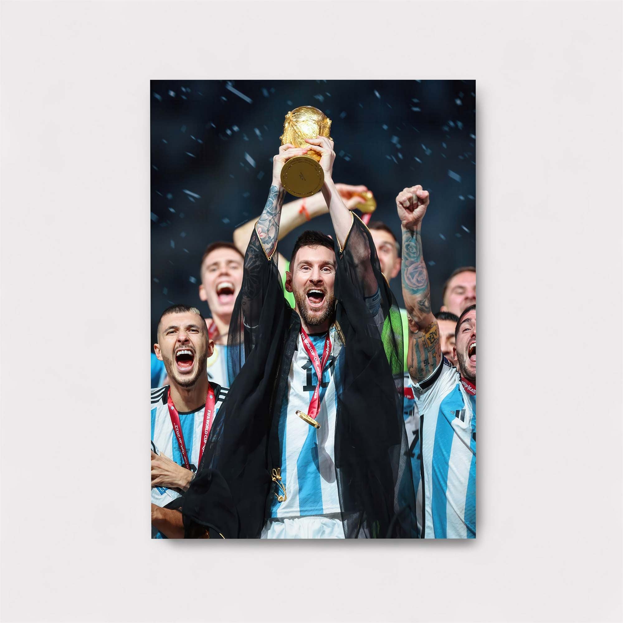 Messi Triumphant Safe Wall Magnetic / M