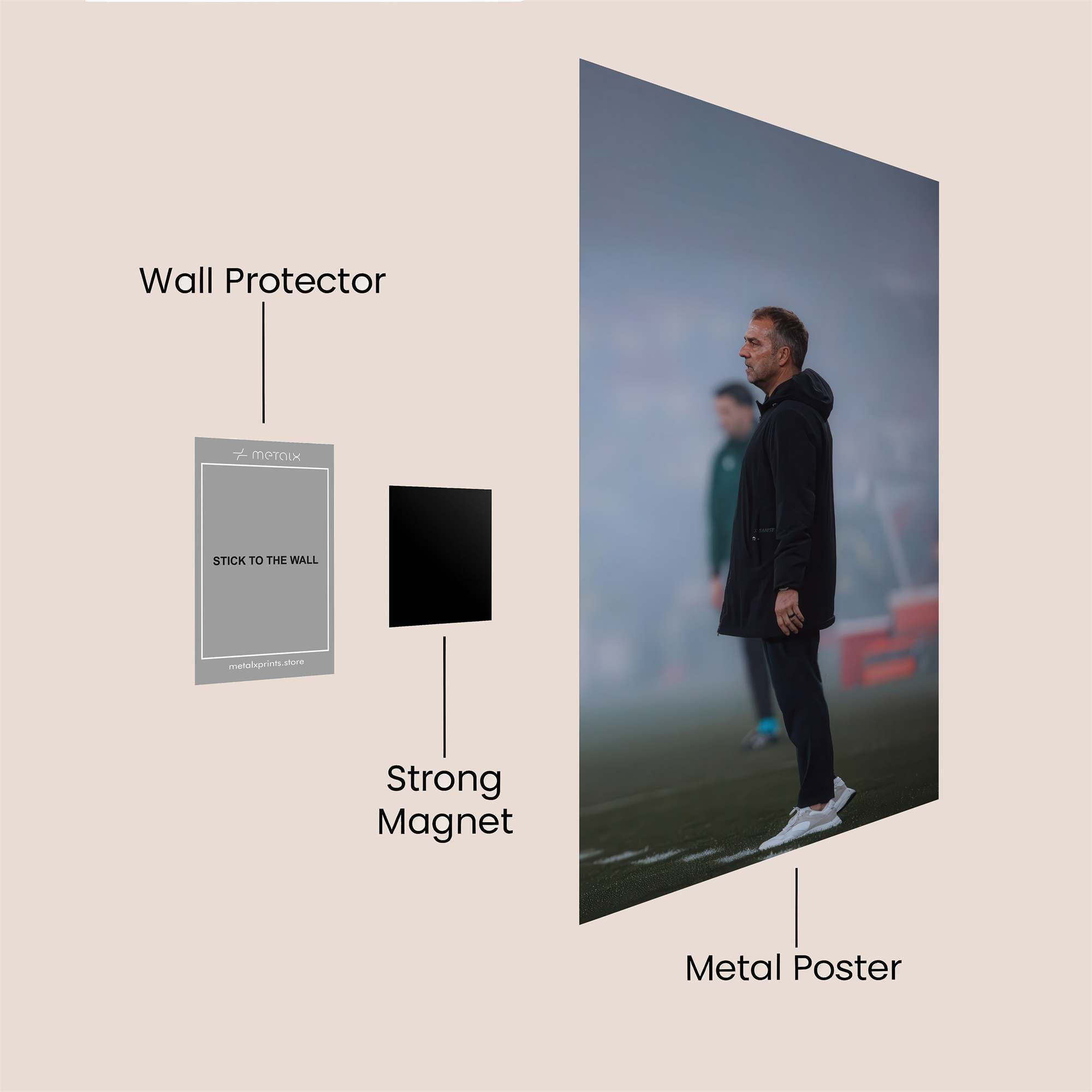 Foggy Focus Safe Wall Magnetic / M