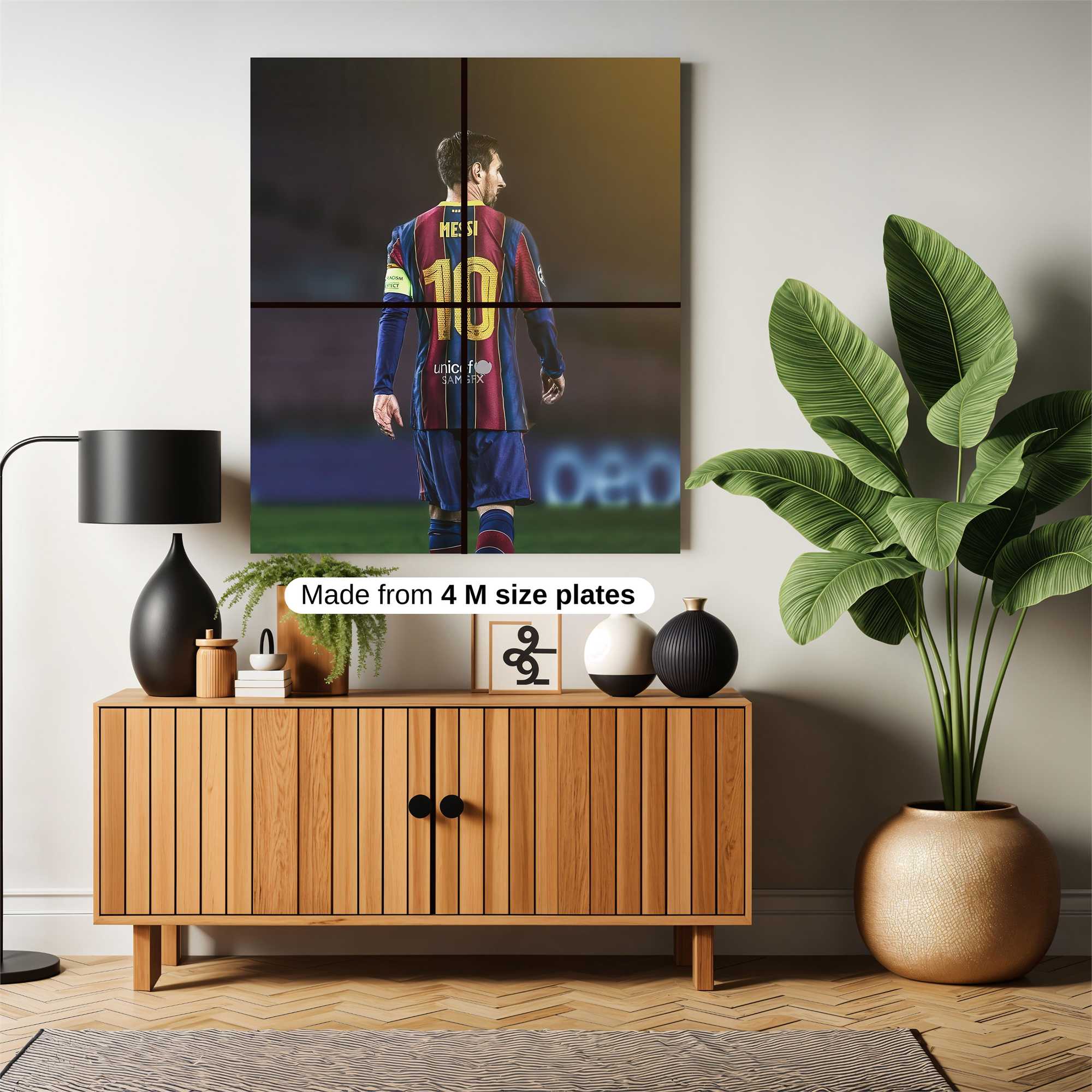 Messi Reflective Safe Wall Magnetic / M