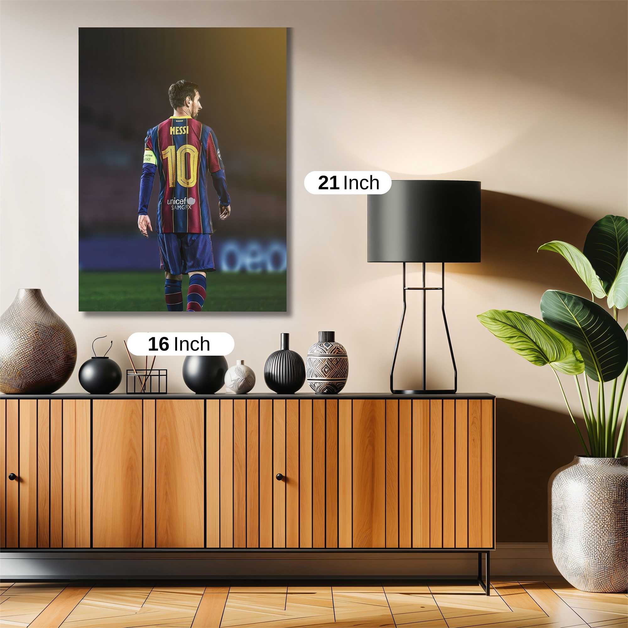 Messi Reflective Safe Wall Magnetic / M