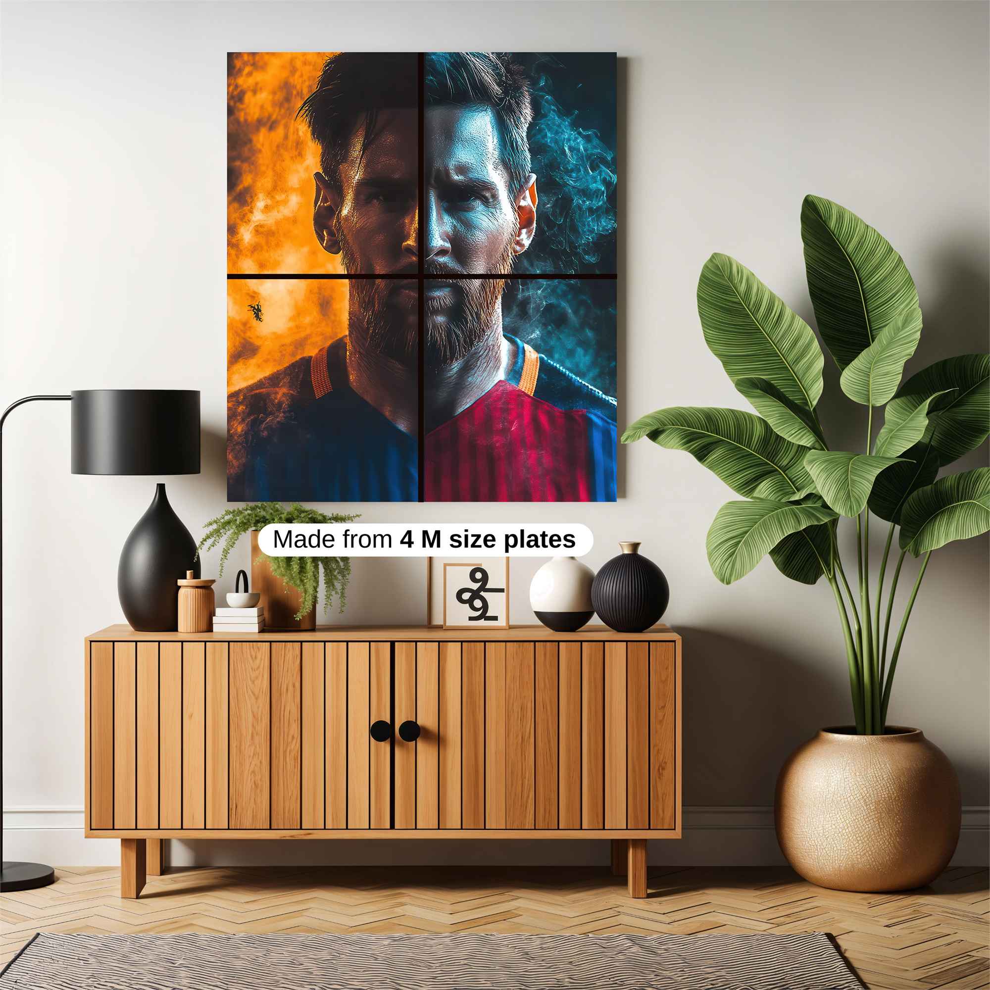 Messi Fusion Safe Wall Magnetic / M