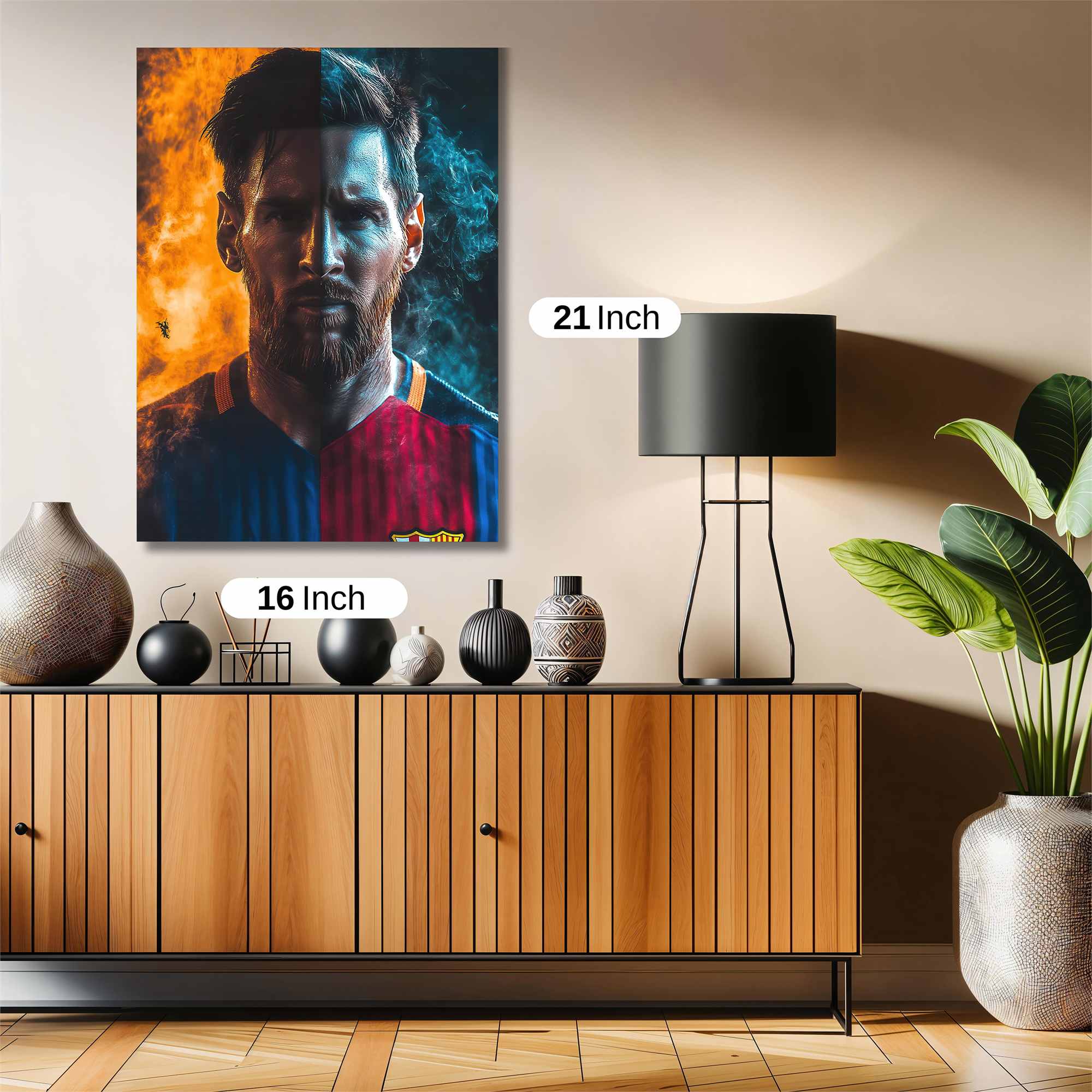 Messi Fusion Safe Wall Magnetic / M