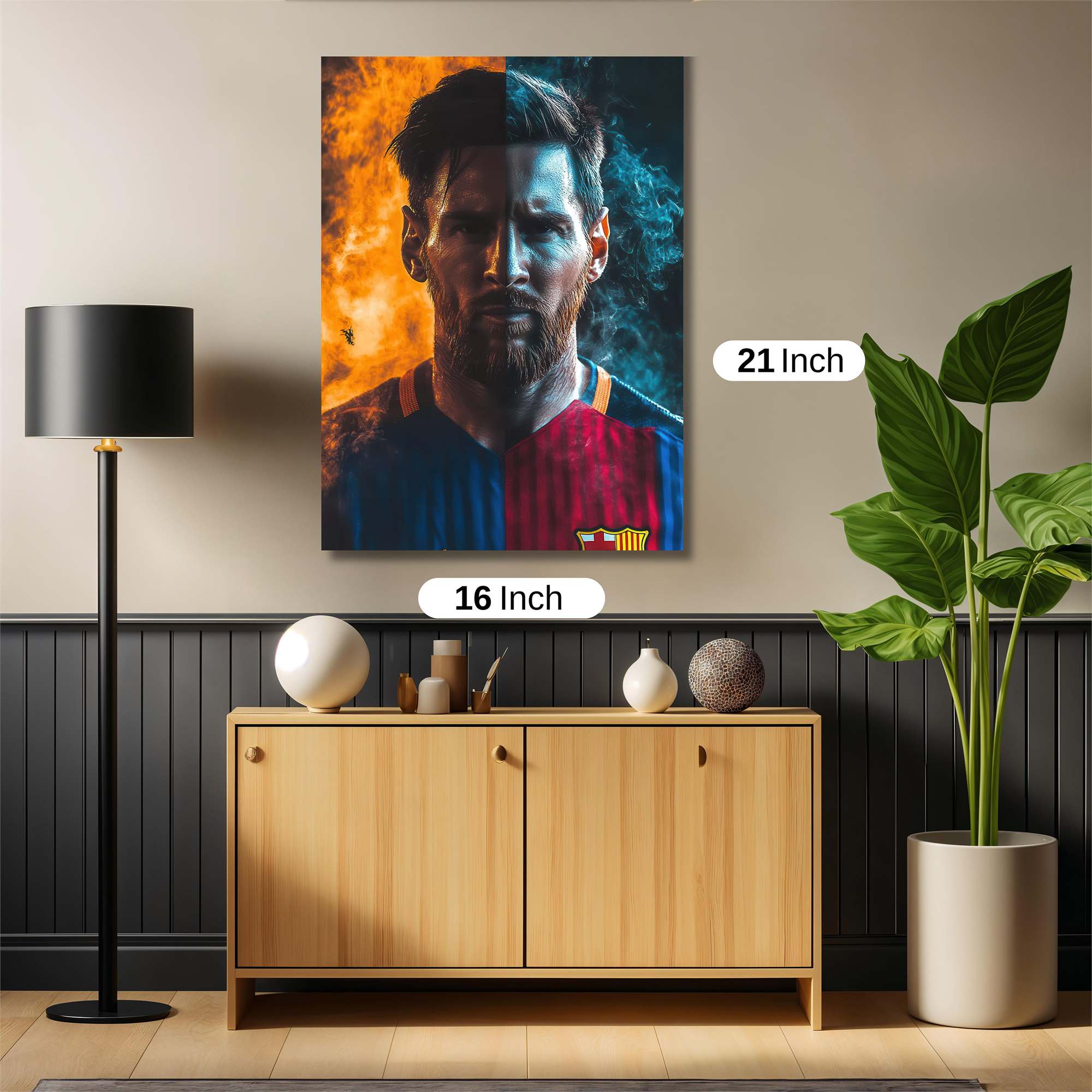 Messi Fusion Safe Wall Magnetic / M
