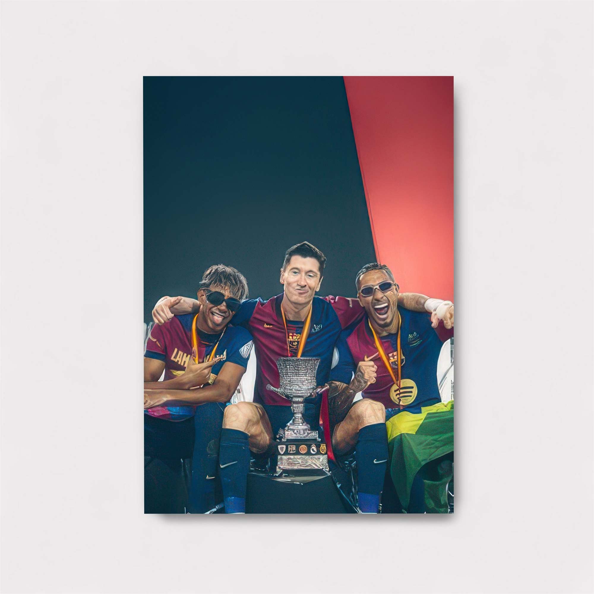 Messi Triumphant Safe Wall Magnetic / M