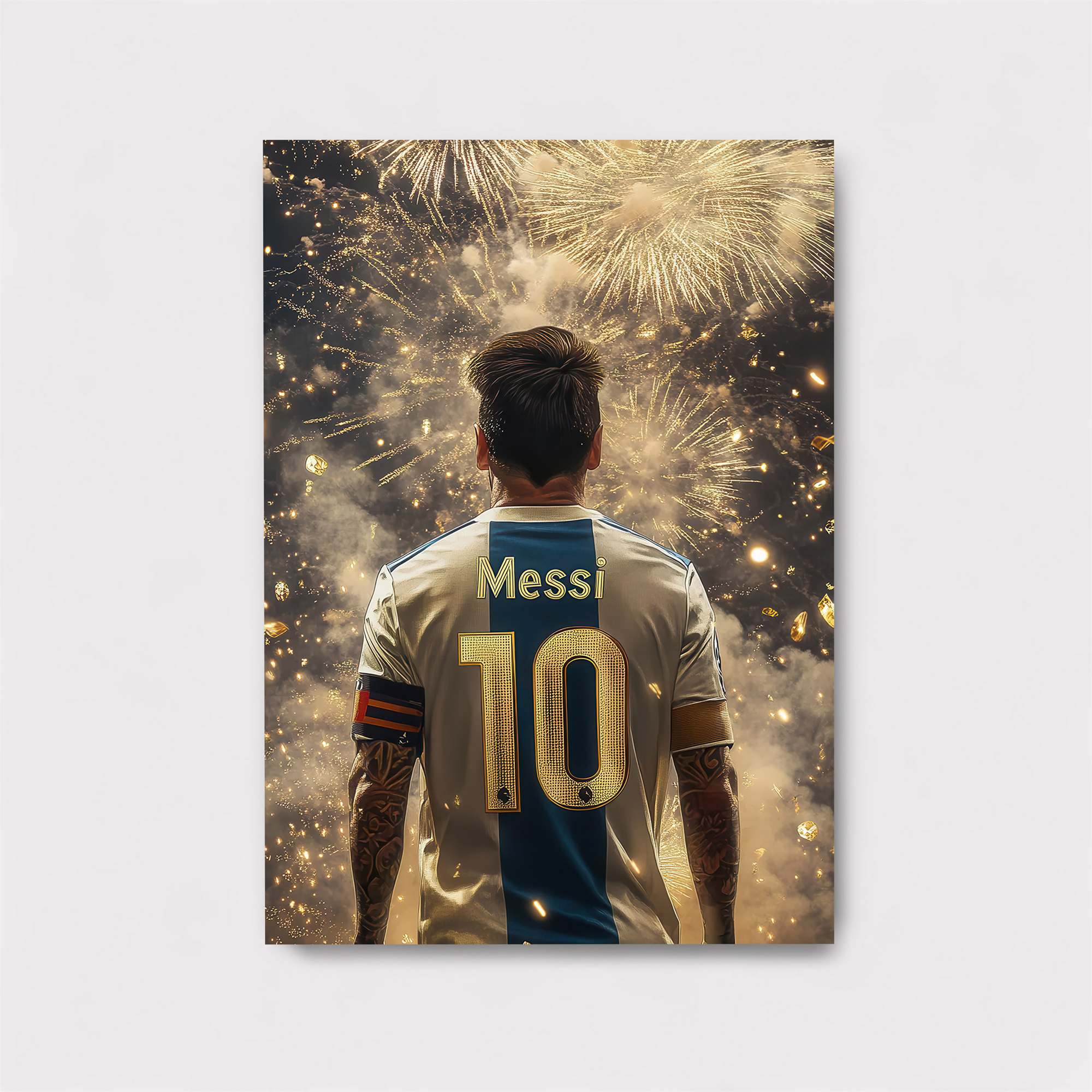 Messi Triumphant Safe Wall Magnetic / M