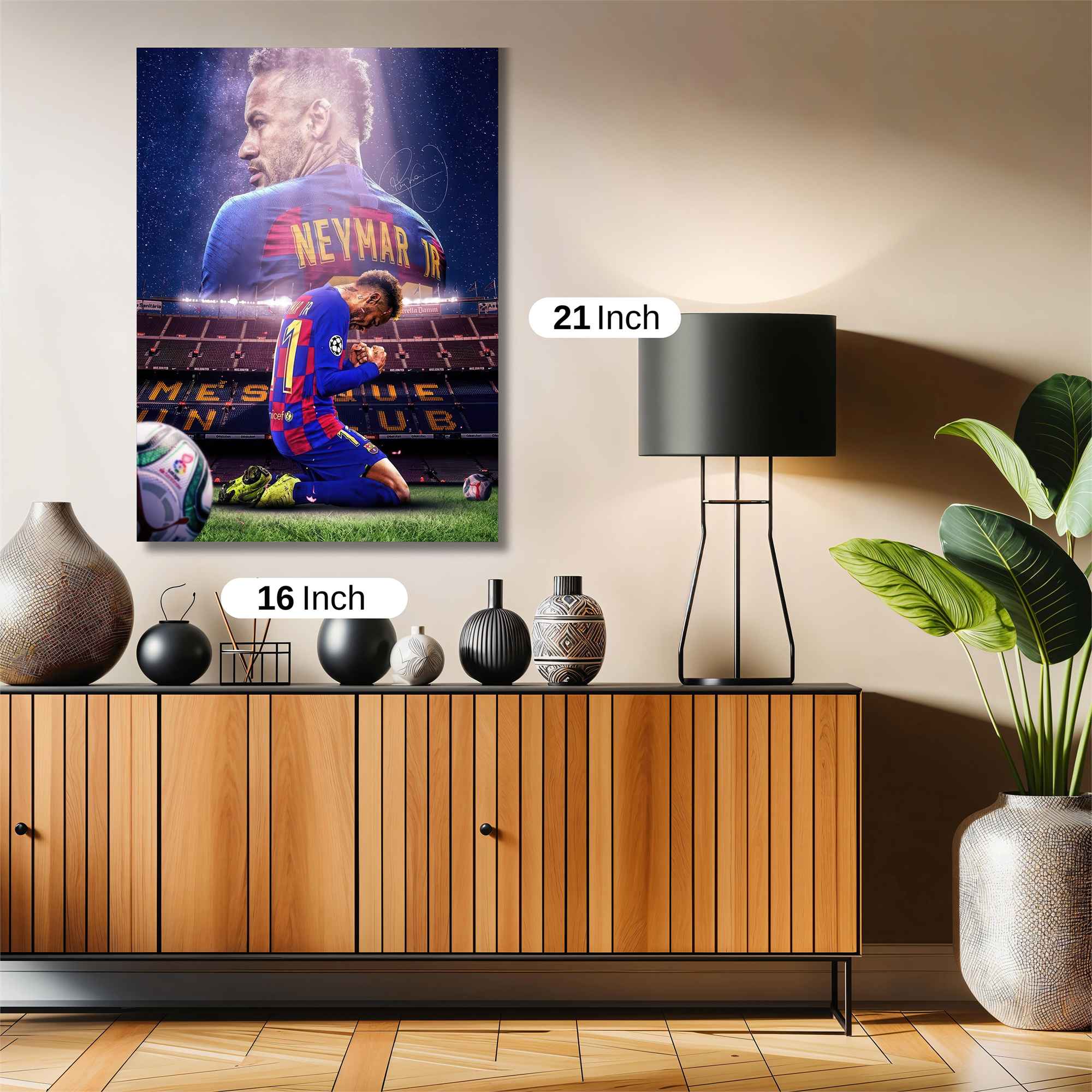 Neymar Radiant Safe Wall Magnetic / M