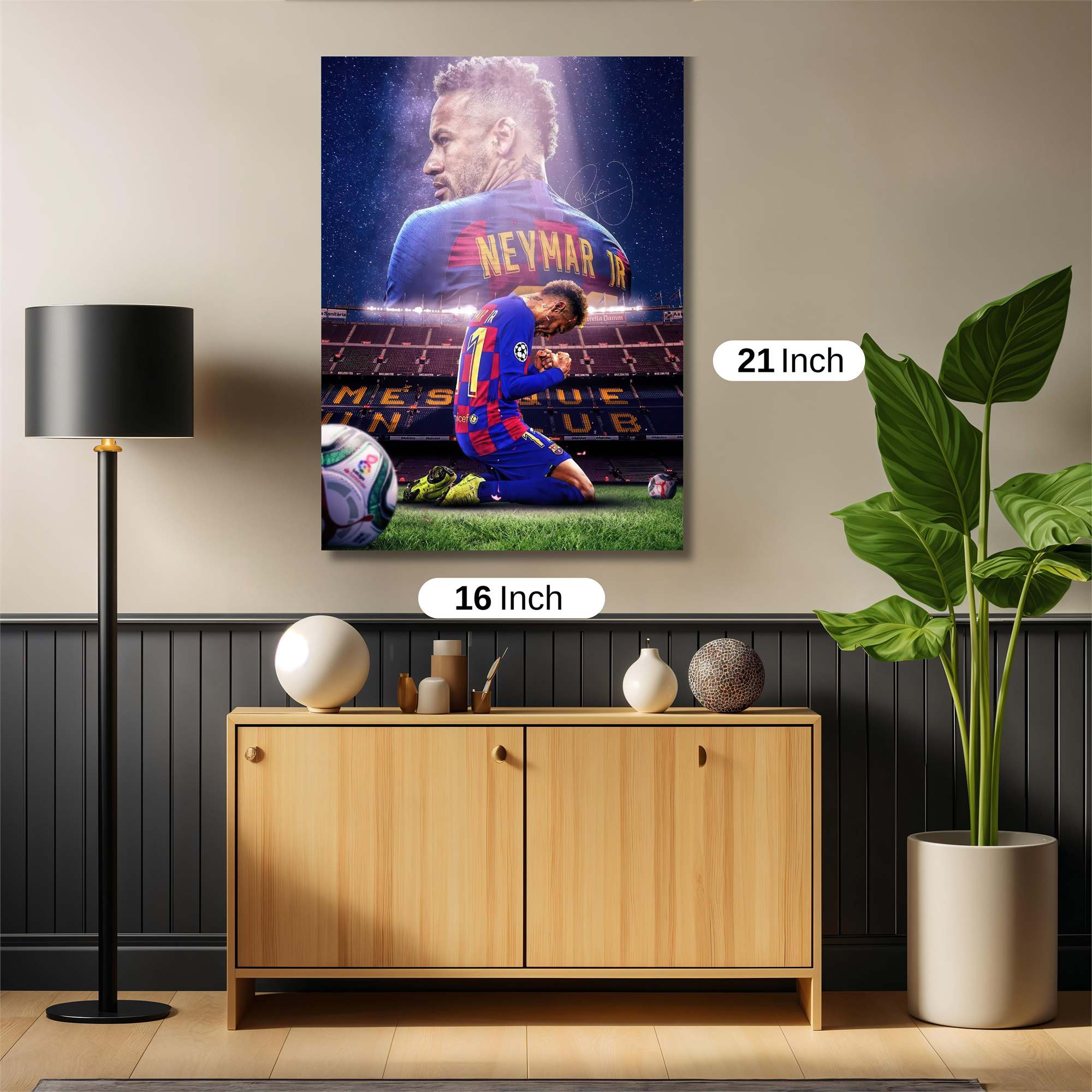 Neymar Radiant Safe Wall Magnetic / M