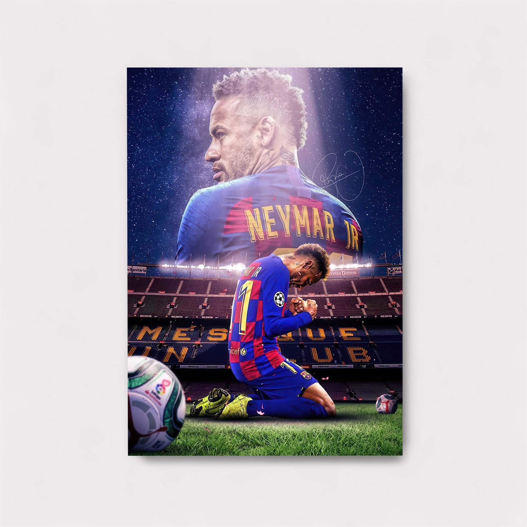 Neymar Radiant Safe Wall Magnetic / M