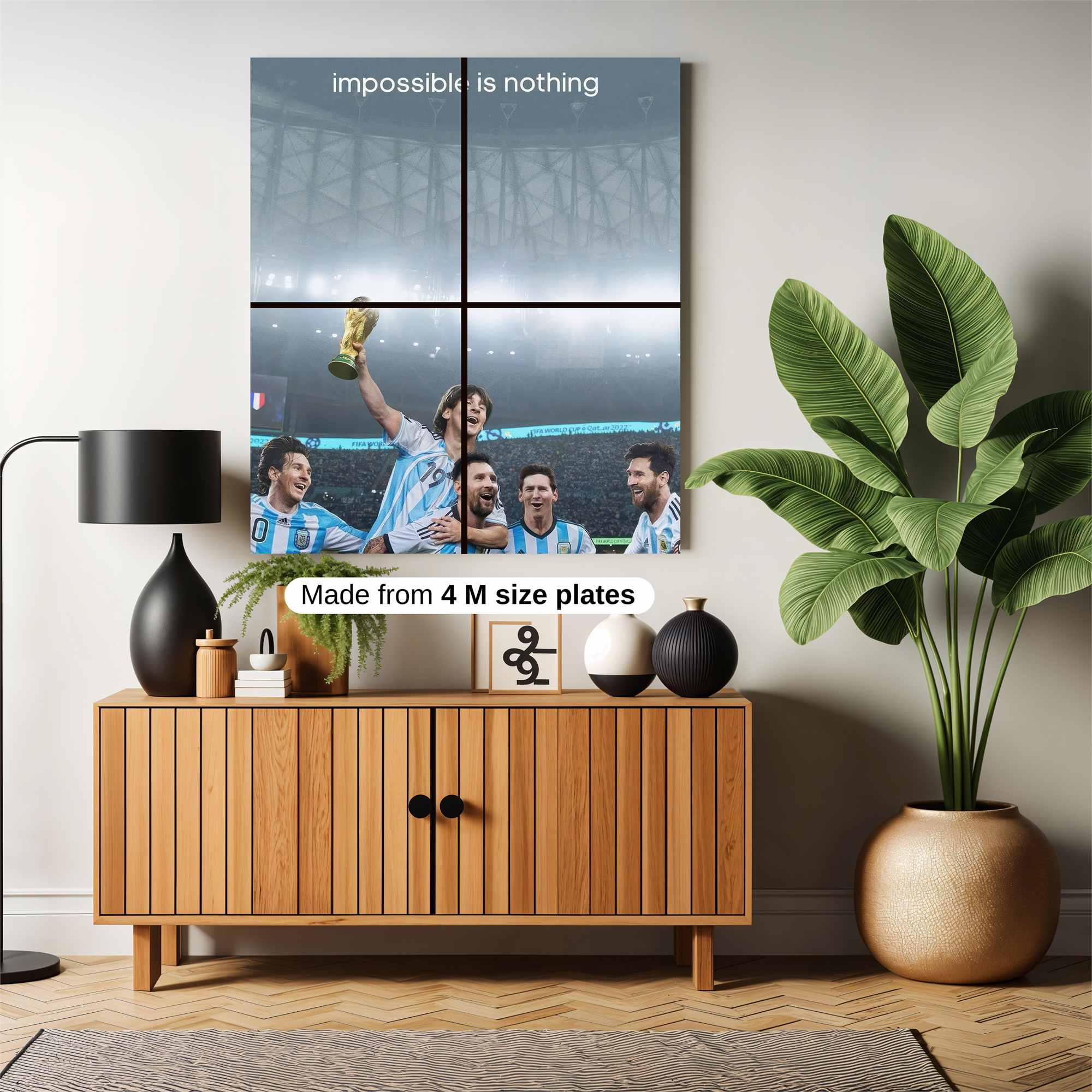 Messi Triumphant Safe Wall Magnetic / M