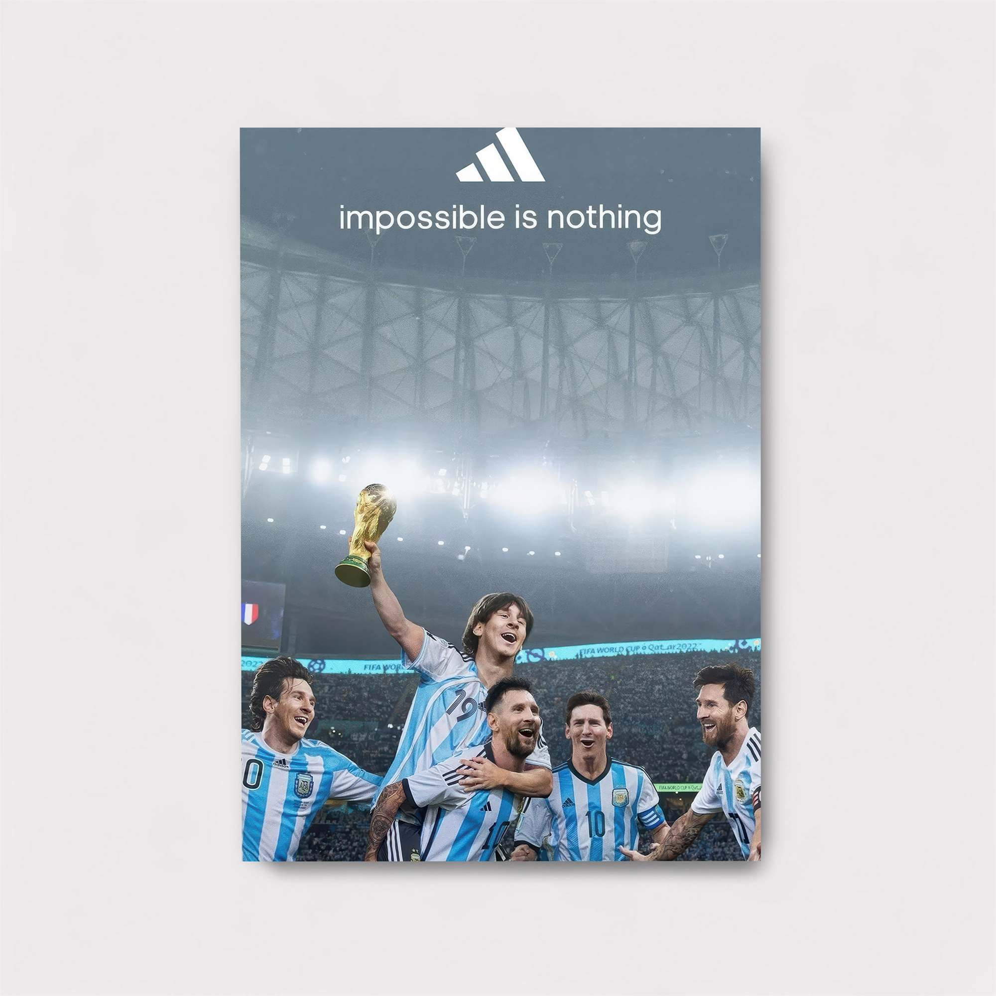 Messi Triumphant Safe Wall Magnetic / M