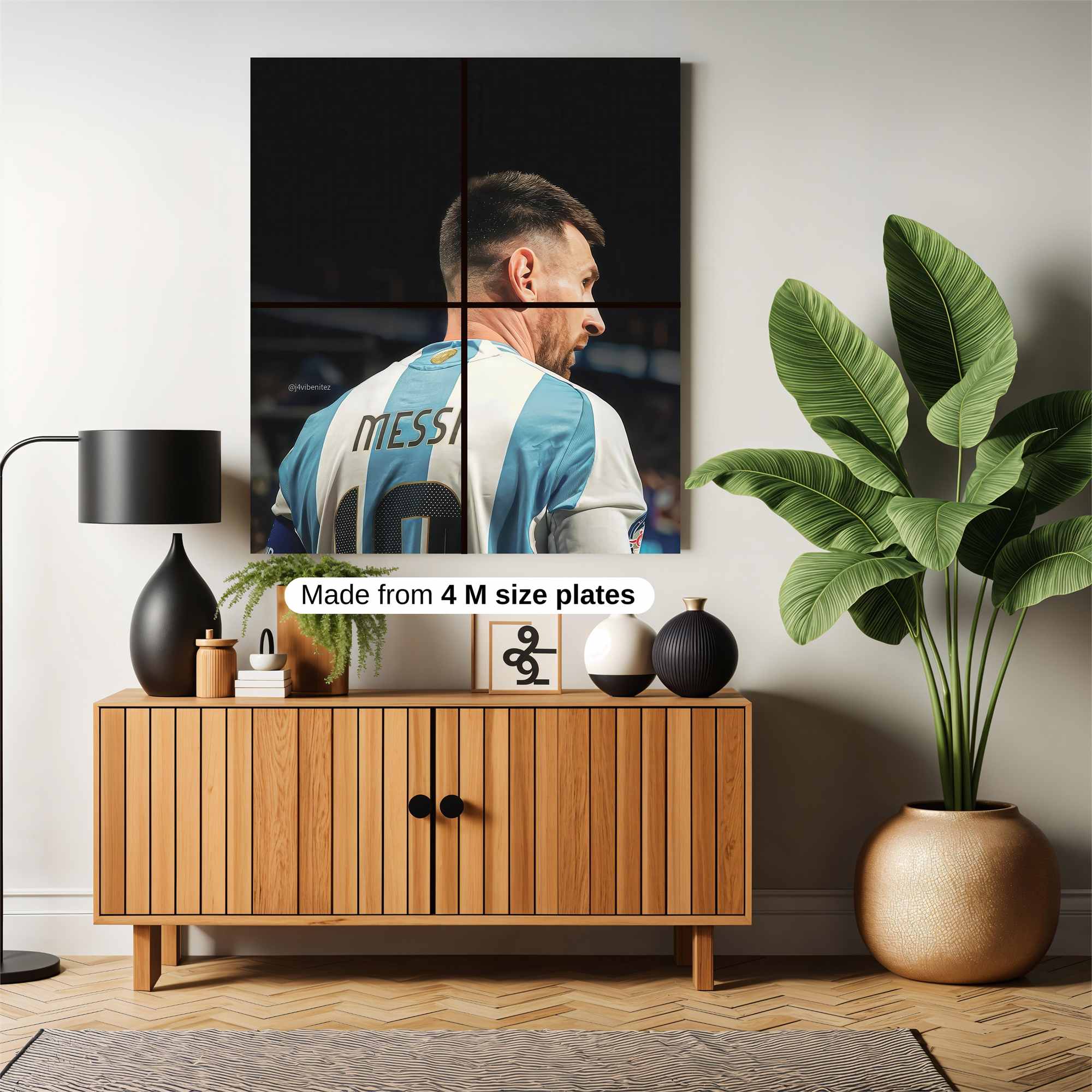 Messi Majestic Safe Wall Magnetic / M