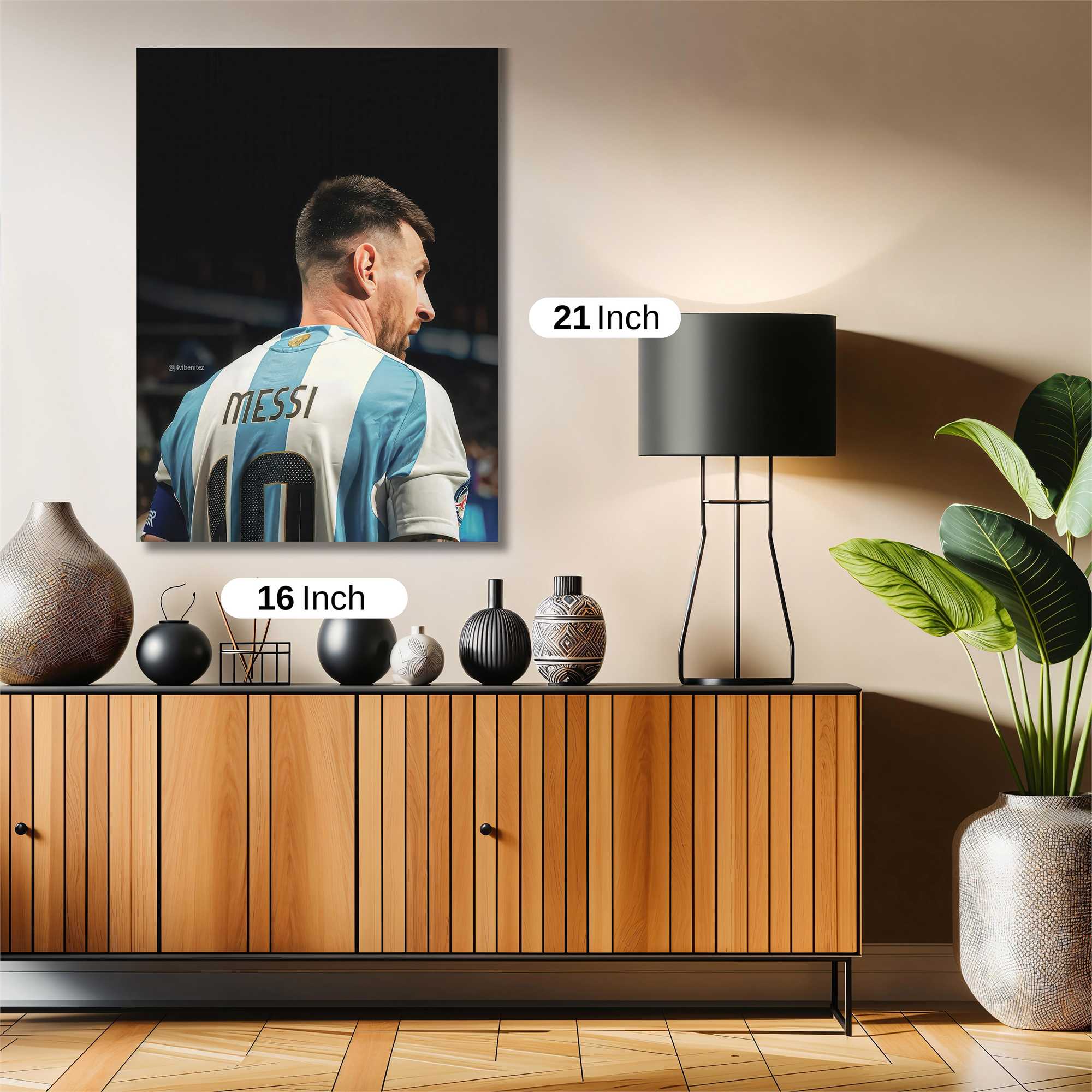 Messi Majestic Safe Wall Magnetic / M