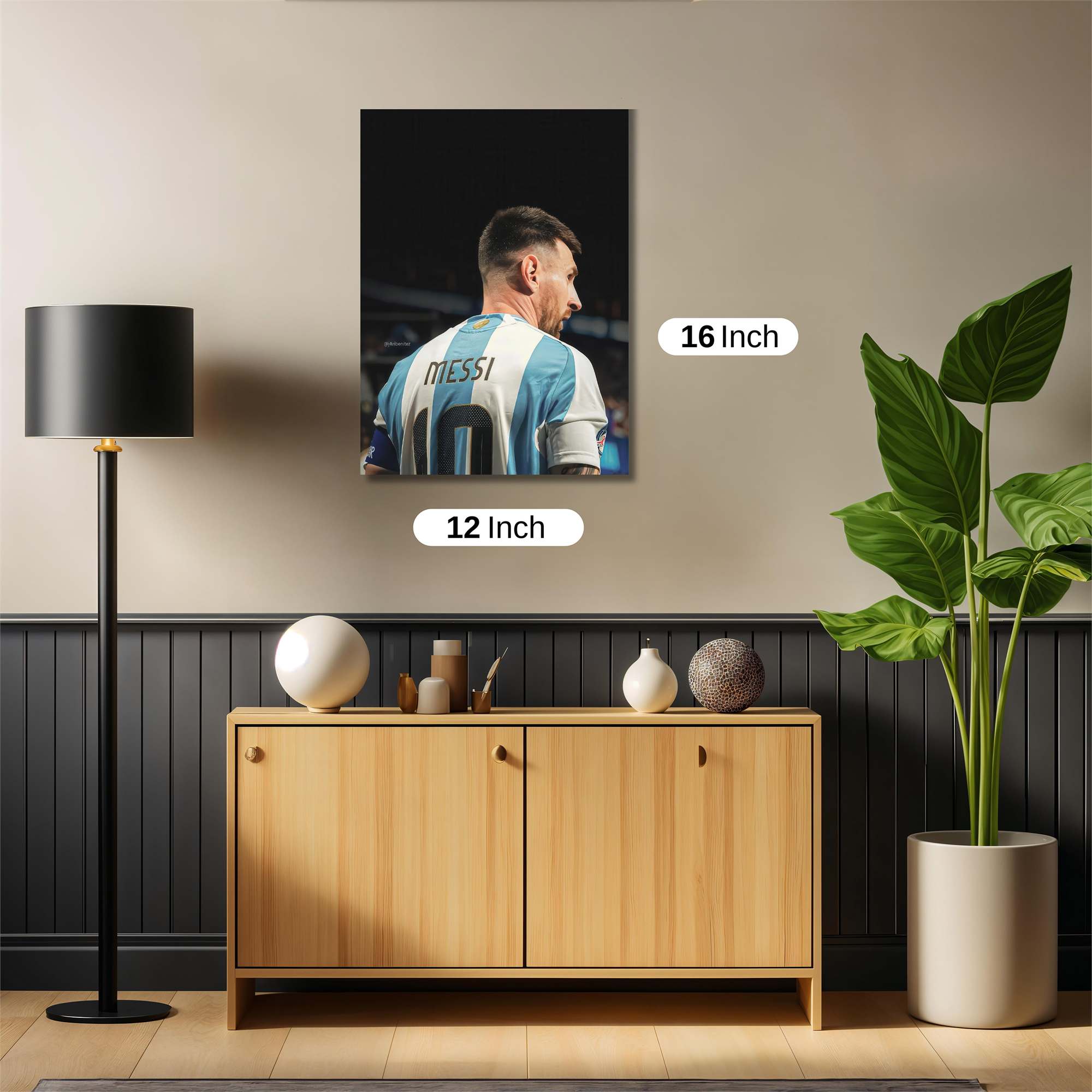 Messi Majestic Safe Wall Magnetic / M