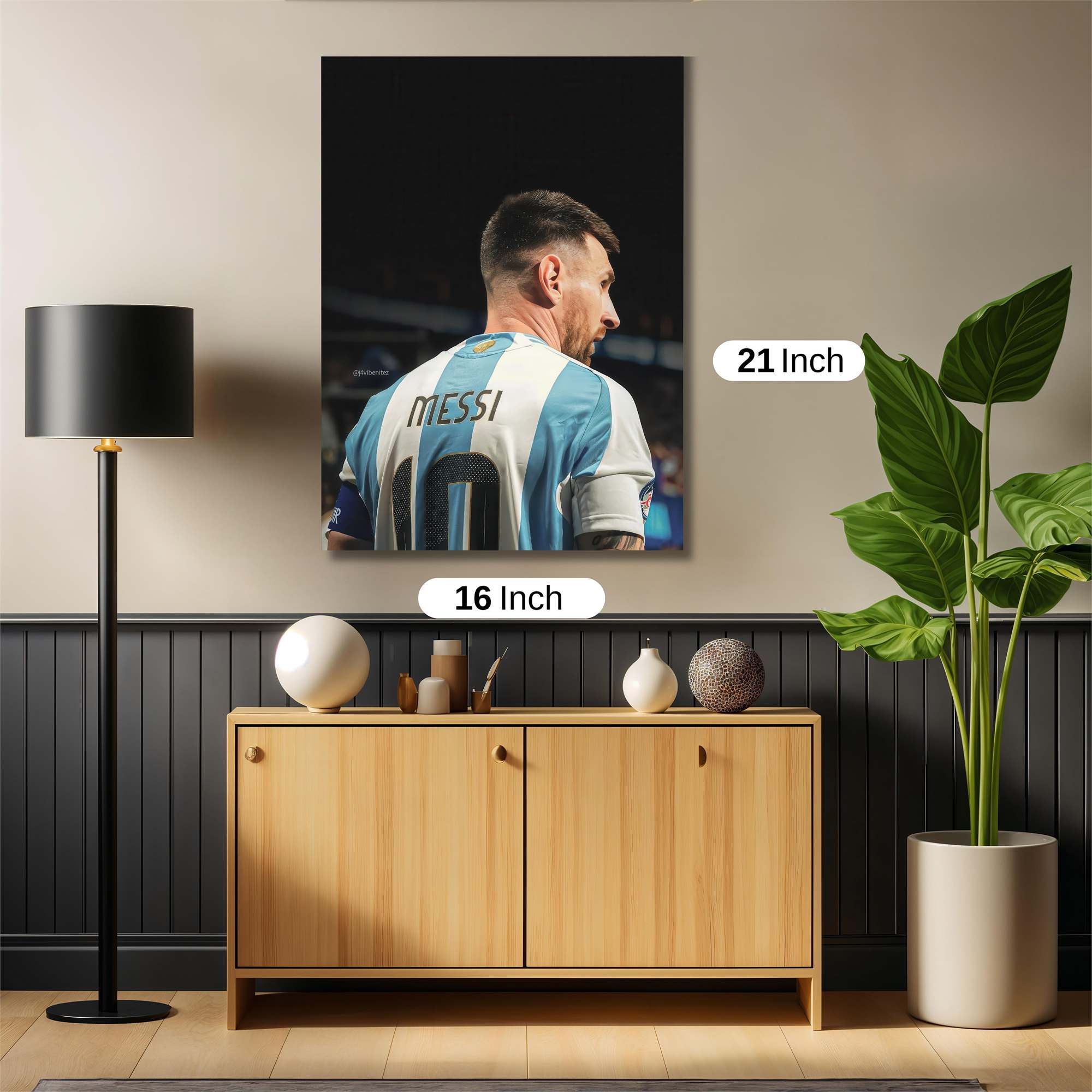Messi Majestic Safe Wall Magnetic / M