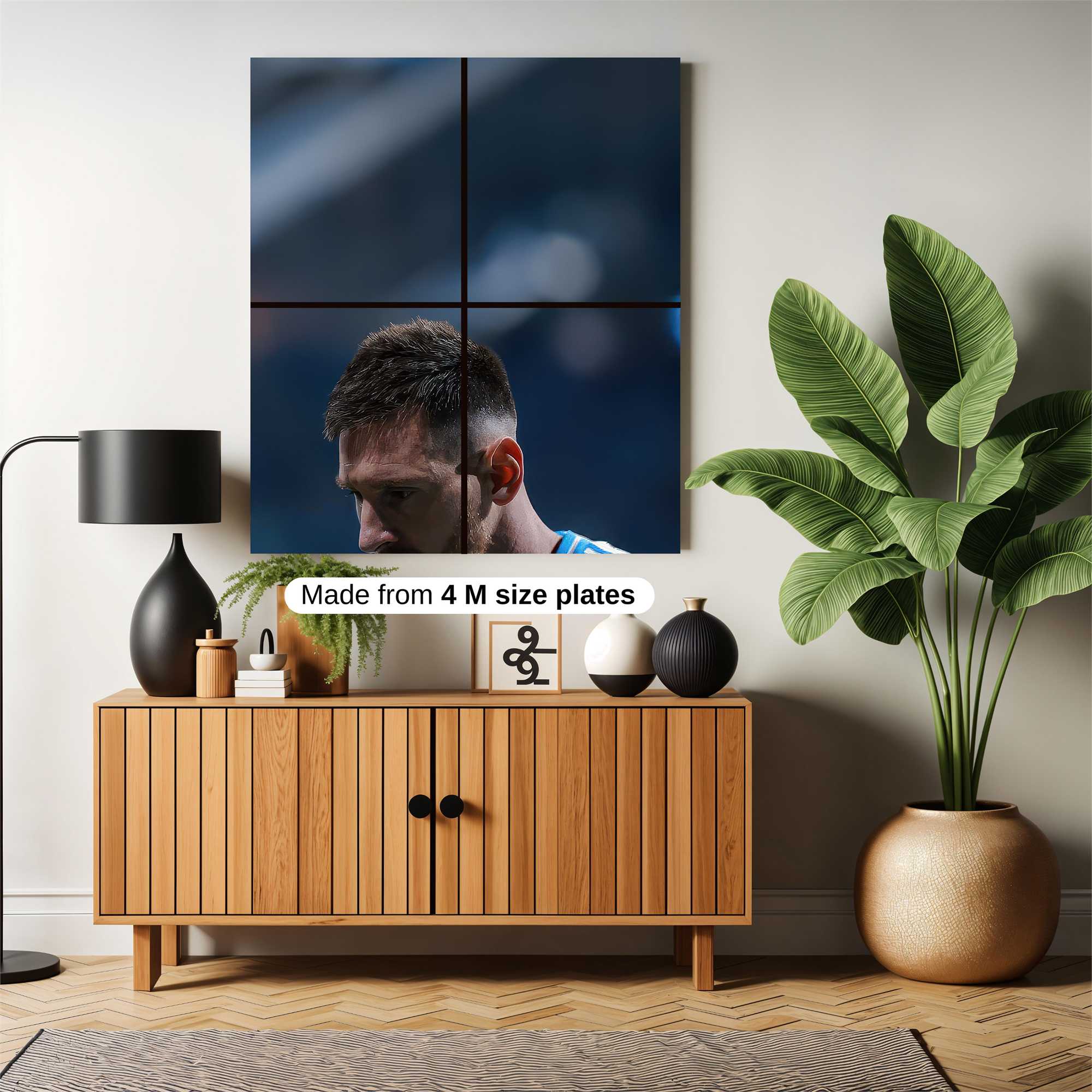 Messi Pensive Safe Wall Magnetic / M