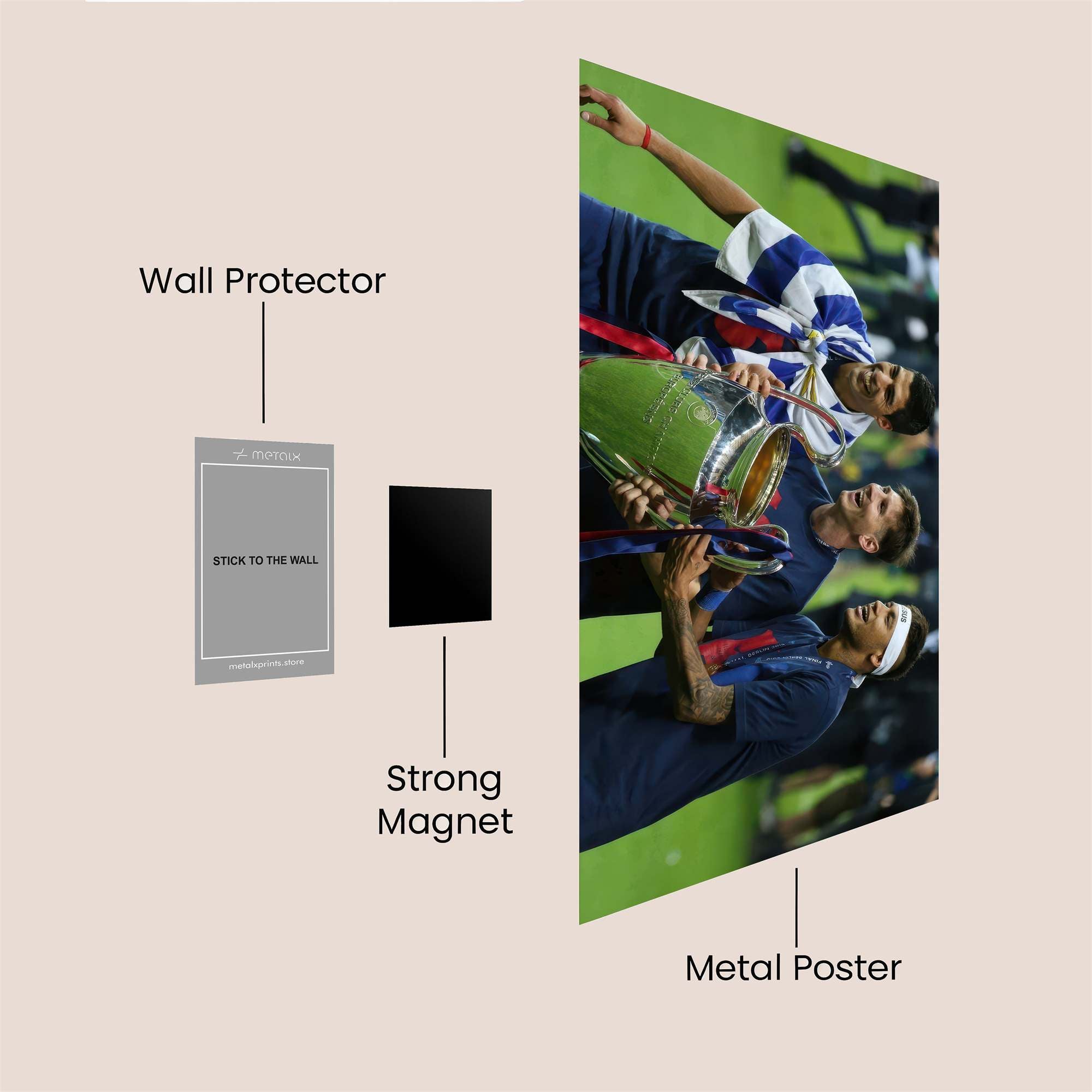 Trophy Triumph Safe Wall Magnetic / M