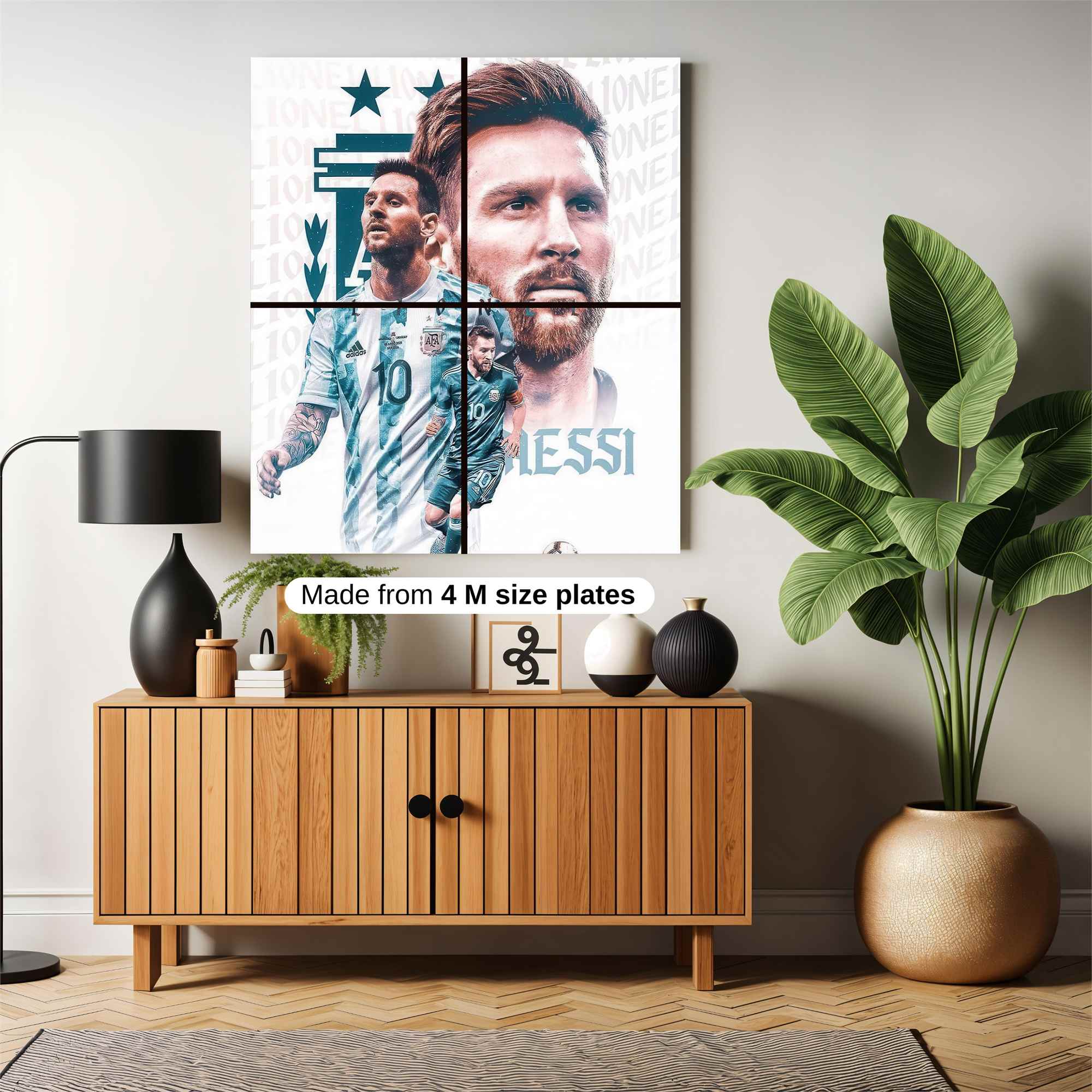 Messi Majestic Safe Wall Magnetic / M