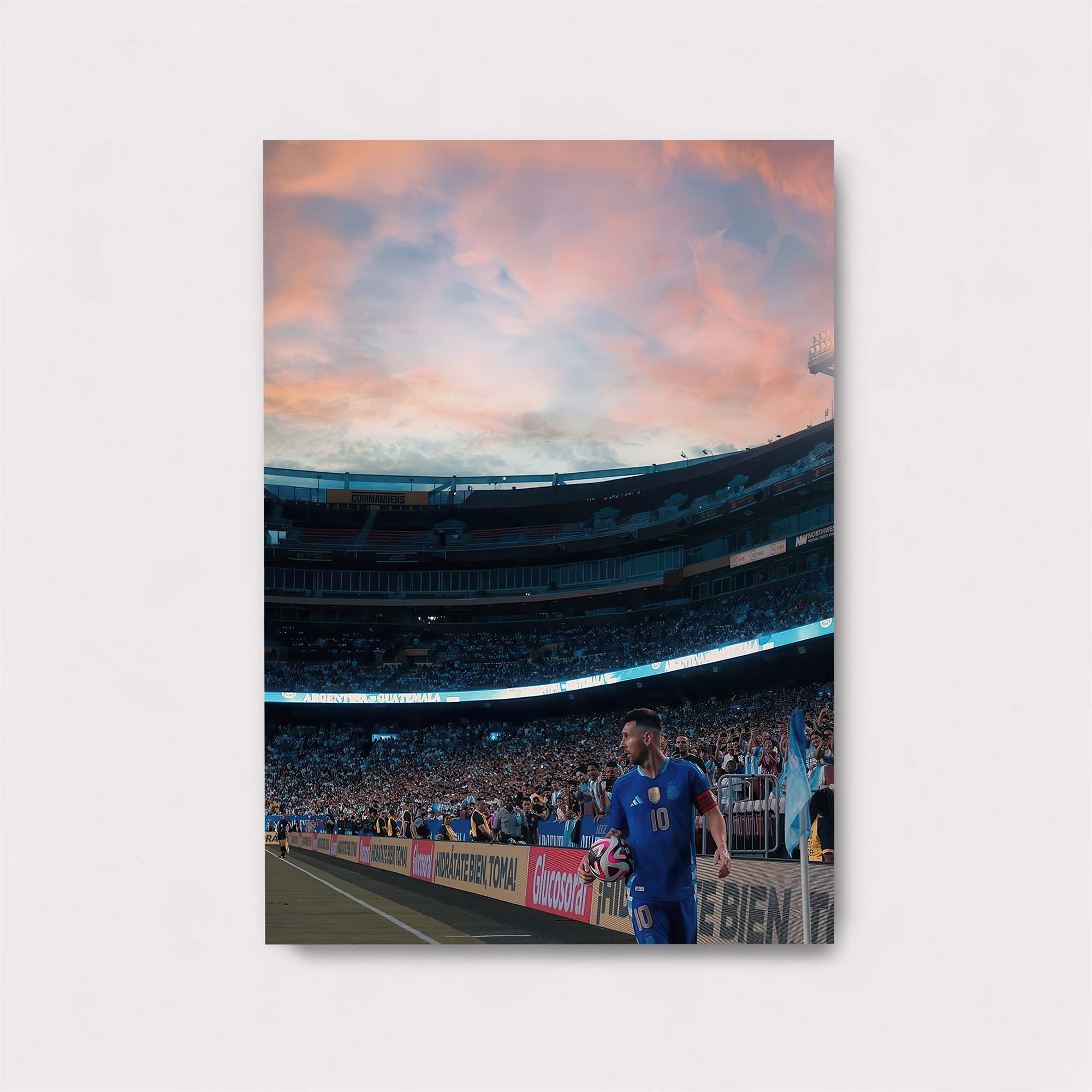 Messi Majestic Safe Wall Magnetic / M