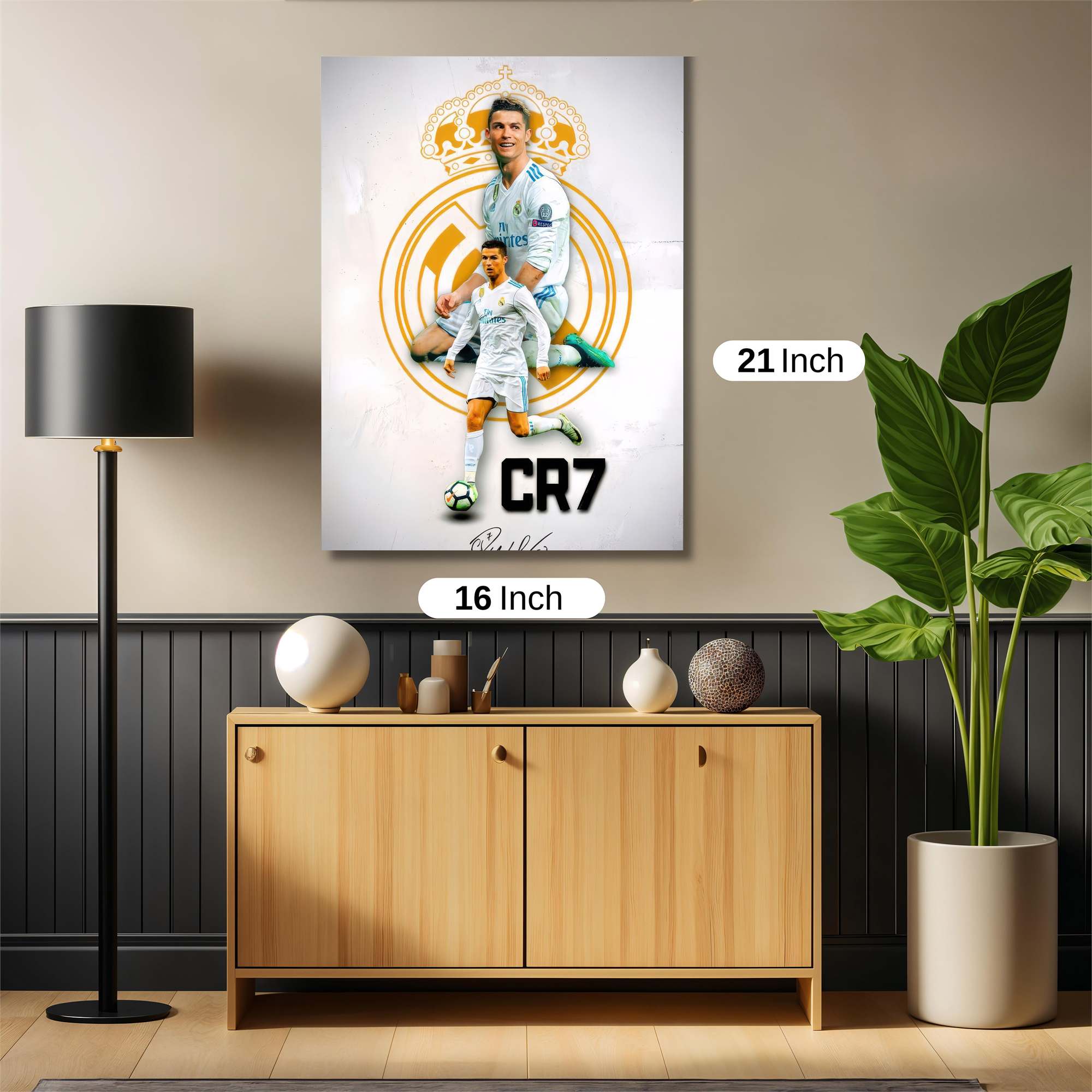 Ronaldo Regal Safe Wall Magnetic / M